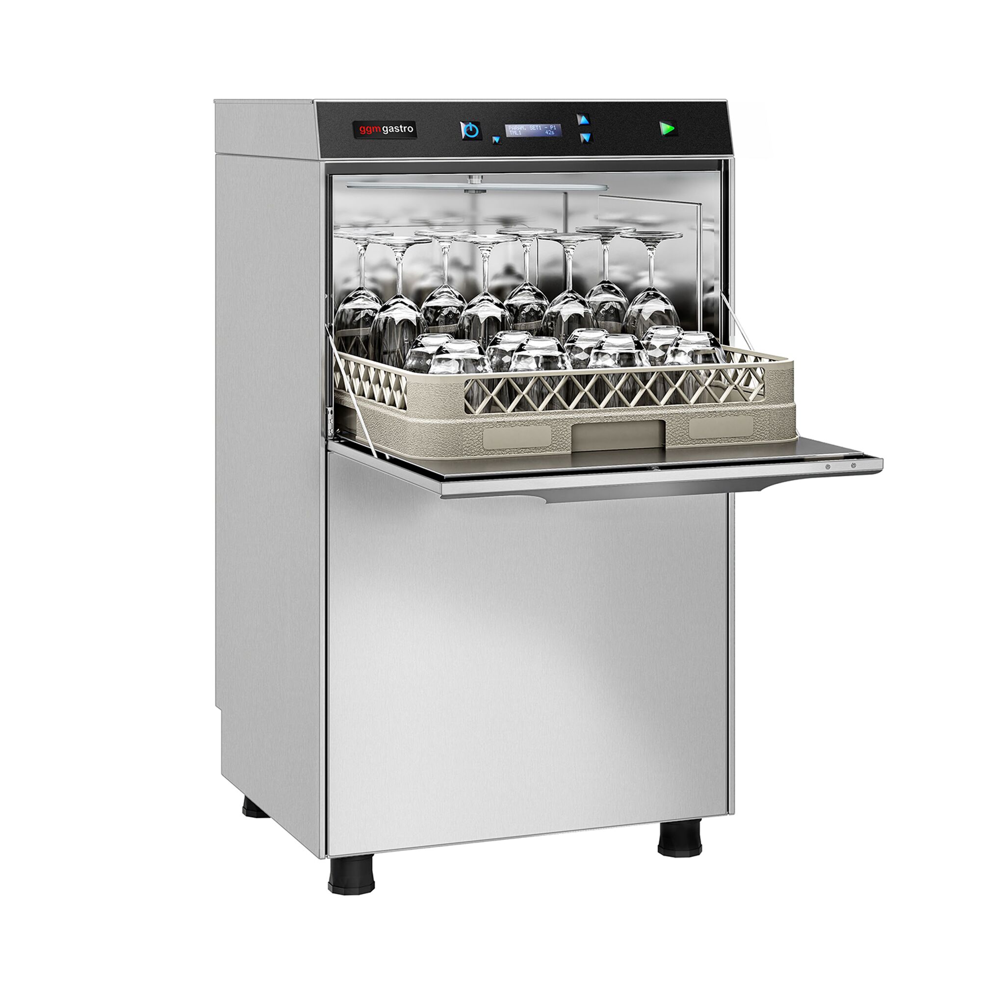 Lave-Vaisselle à Double Paroi - Numérique - 3,9 kW - avec Pompe de Détergent & de Rinçage