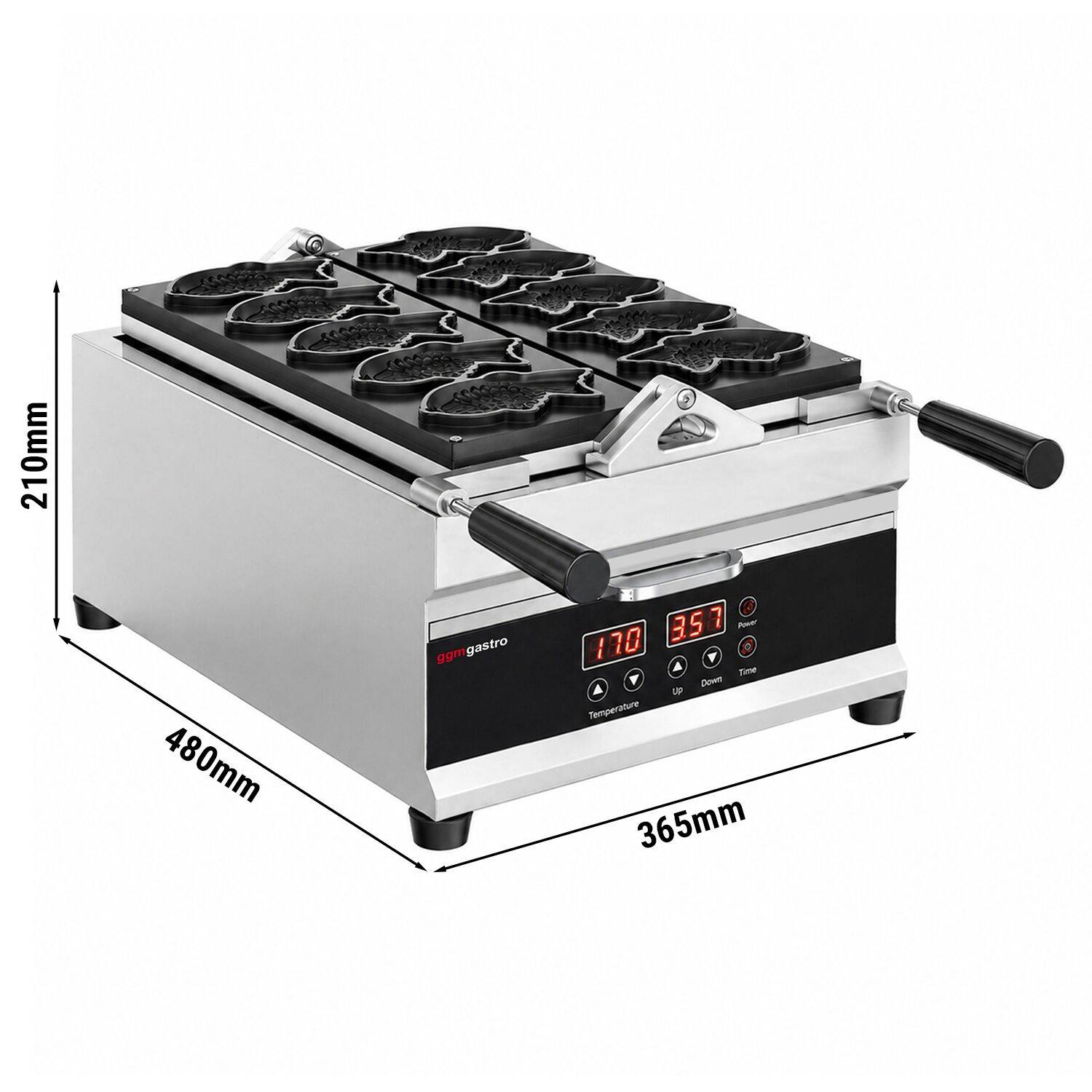 Machine à tartelette professionnelle - 1,6 kW - sans plaques