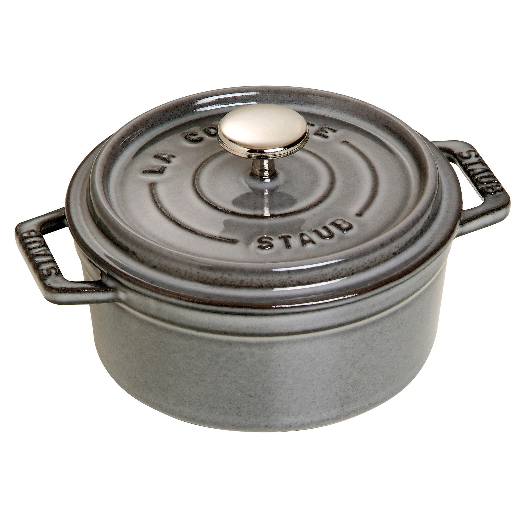STAUB | LA COCOTTE - Cocotte - Ø 120mm - Gjutjärn - Grafitgrå