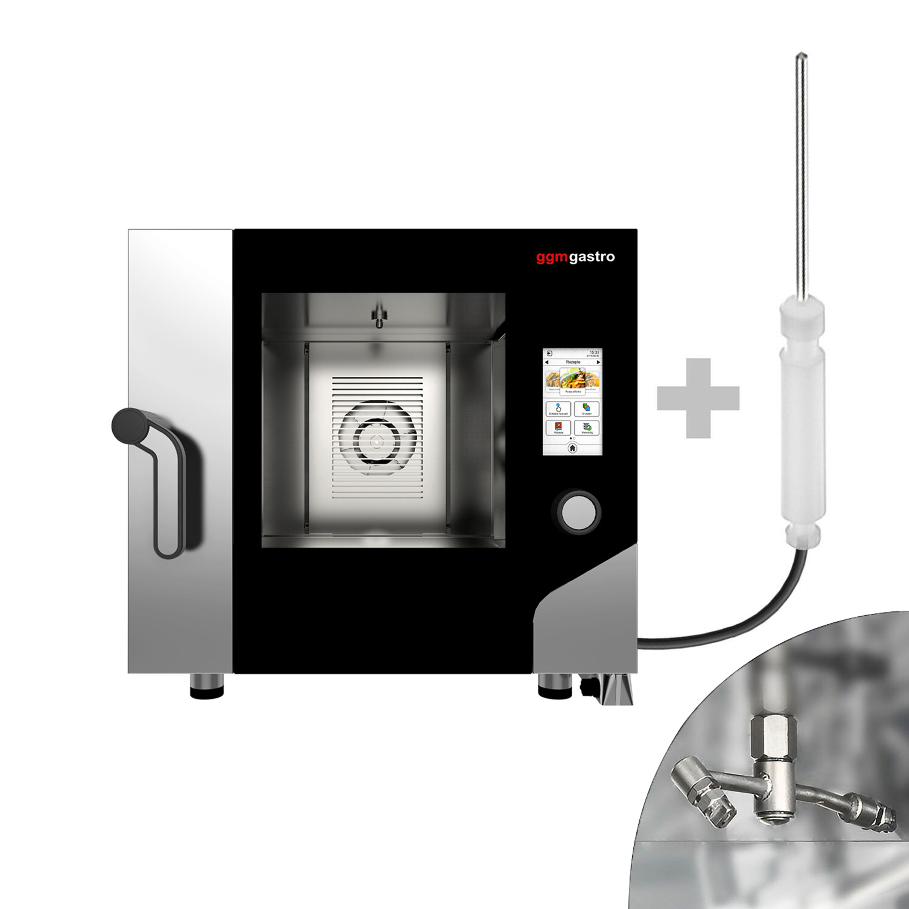 Kombidämpfer - Touch - 5x GN 1/1 - inkl. Waschsystem & Temperaturfühler