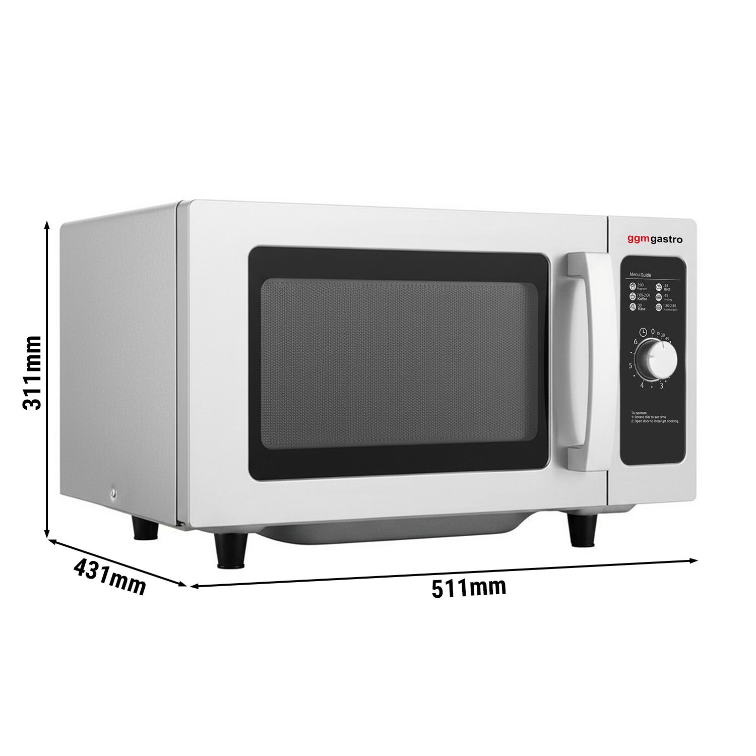 Microwave - 25 Litres - 1000W - Manual
