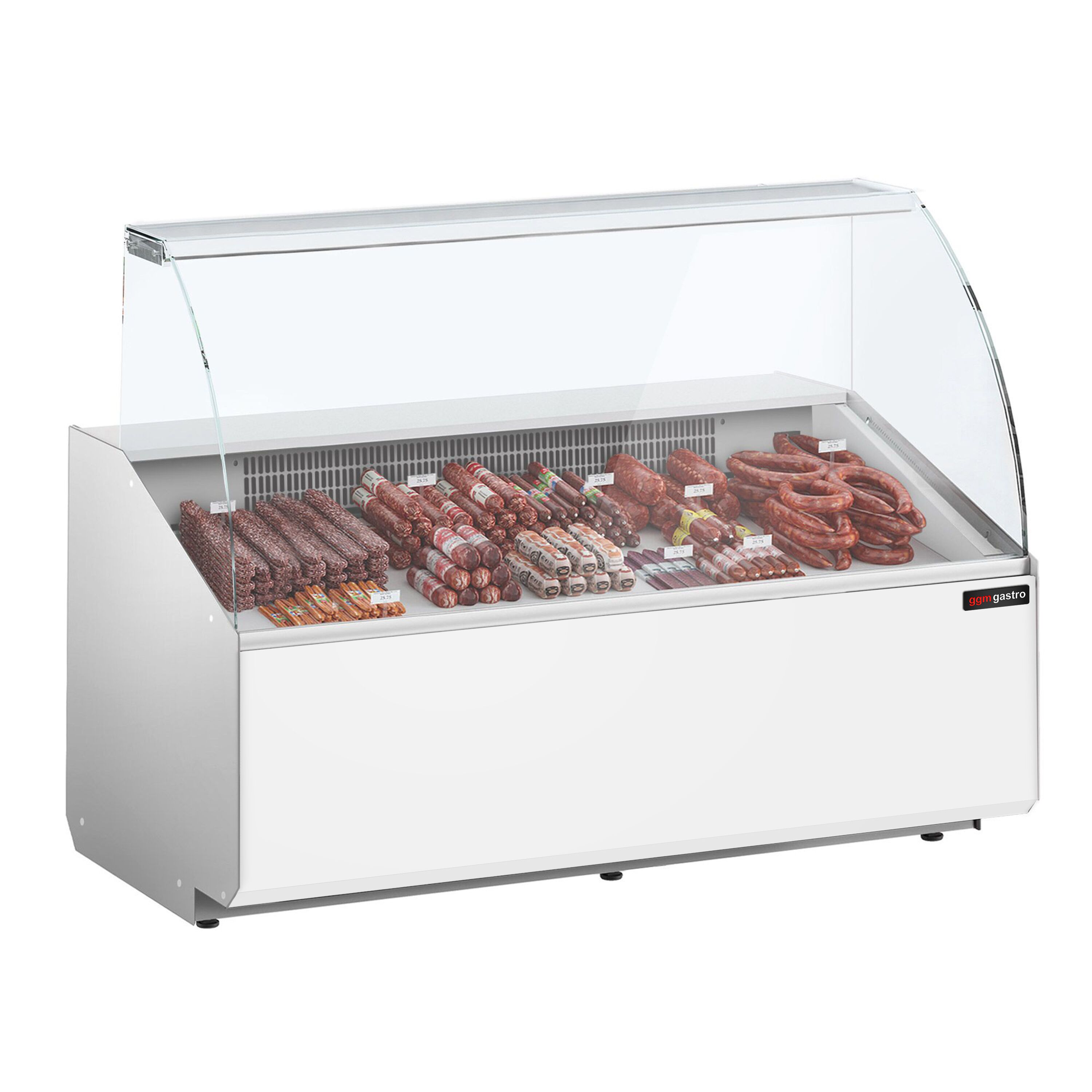 Serve Over Counter - 1568x979mm - front panel white - capacity 324 litres