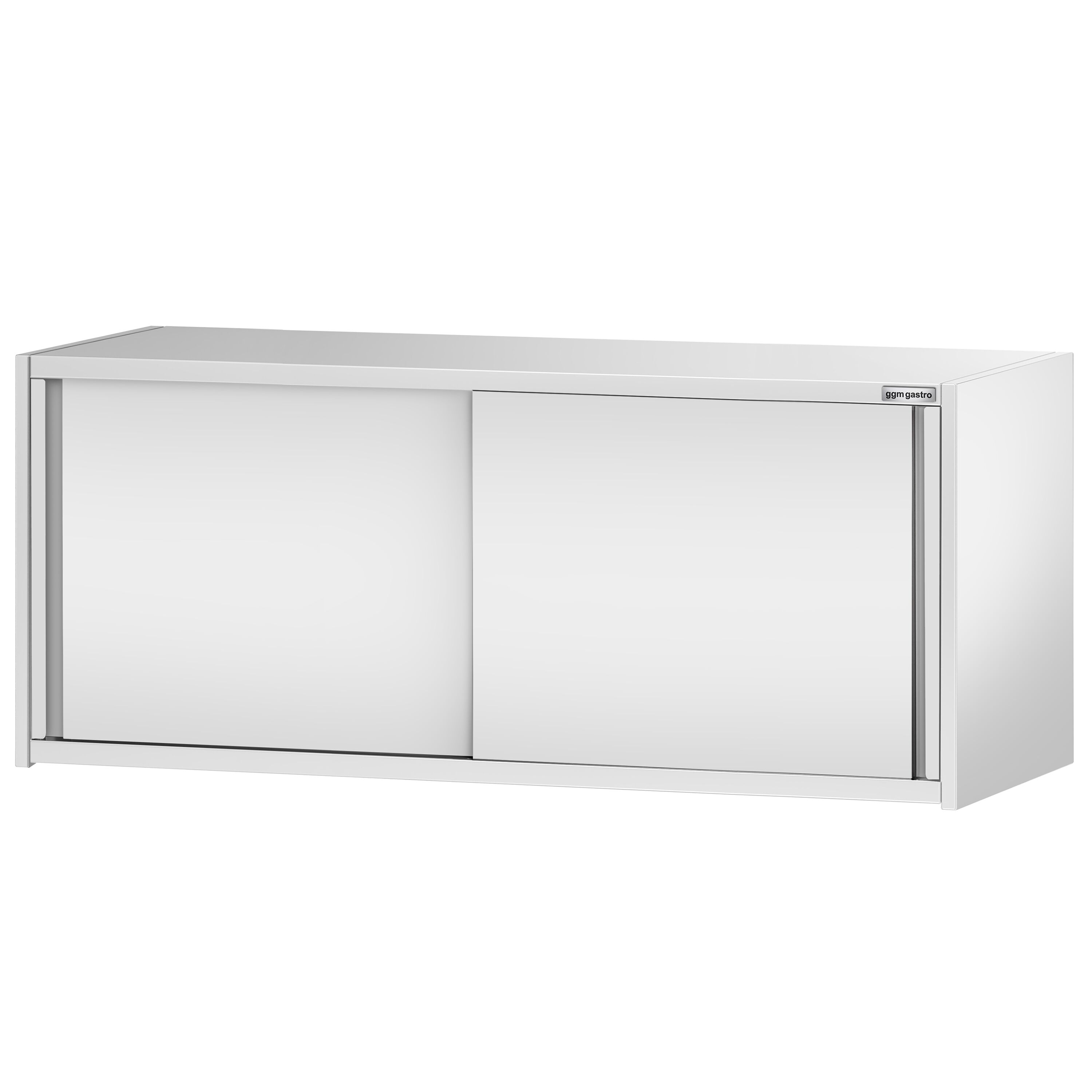 Armoire murale en acier inoxydable PREMIUM - 1800x400mm - avec portes coulissantes - 650mm de haut