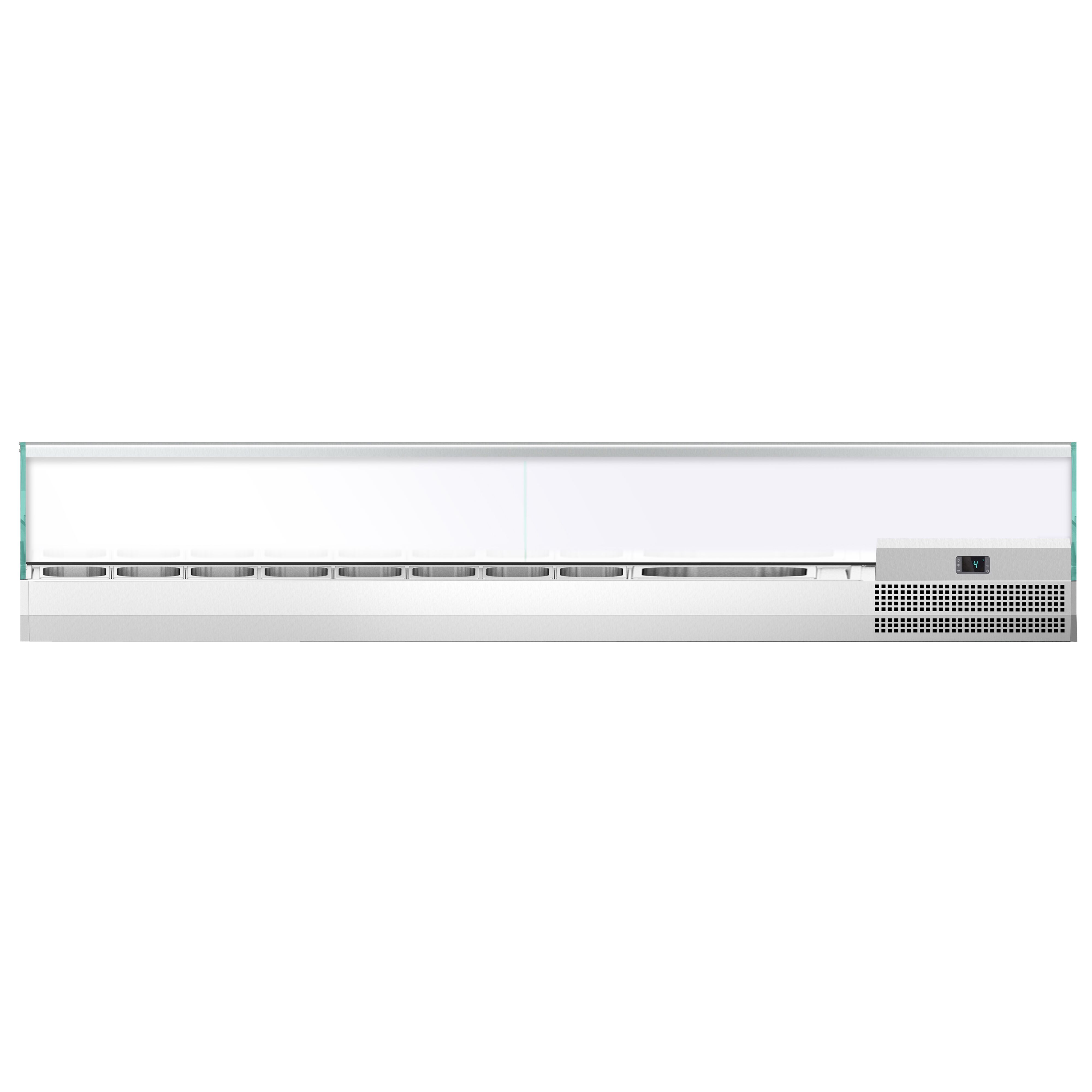 Vitrine Réfrigérée à Ingrédients PREMIUM PLUS - 2300x353mm - 11x GN 1/4