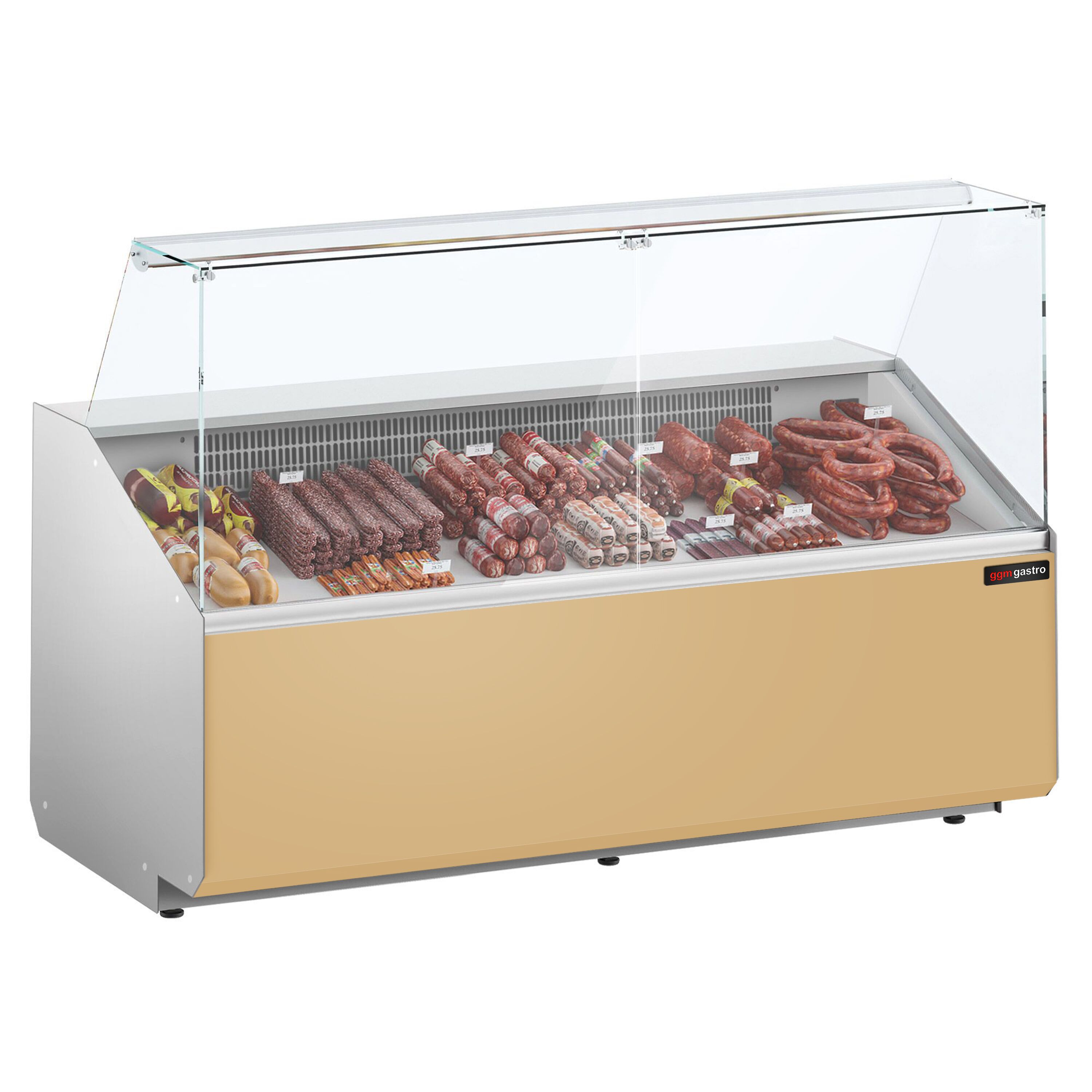 Serve Over Counter - 1881mm - front panel beige - capacity 387 litres