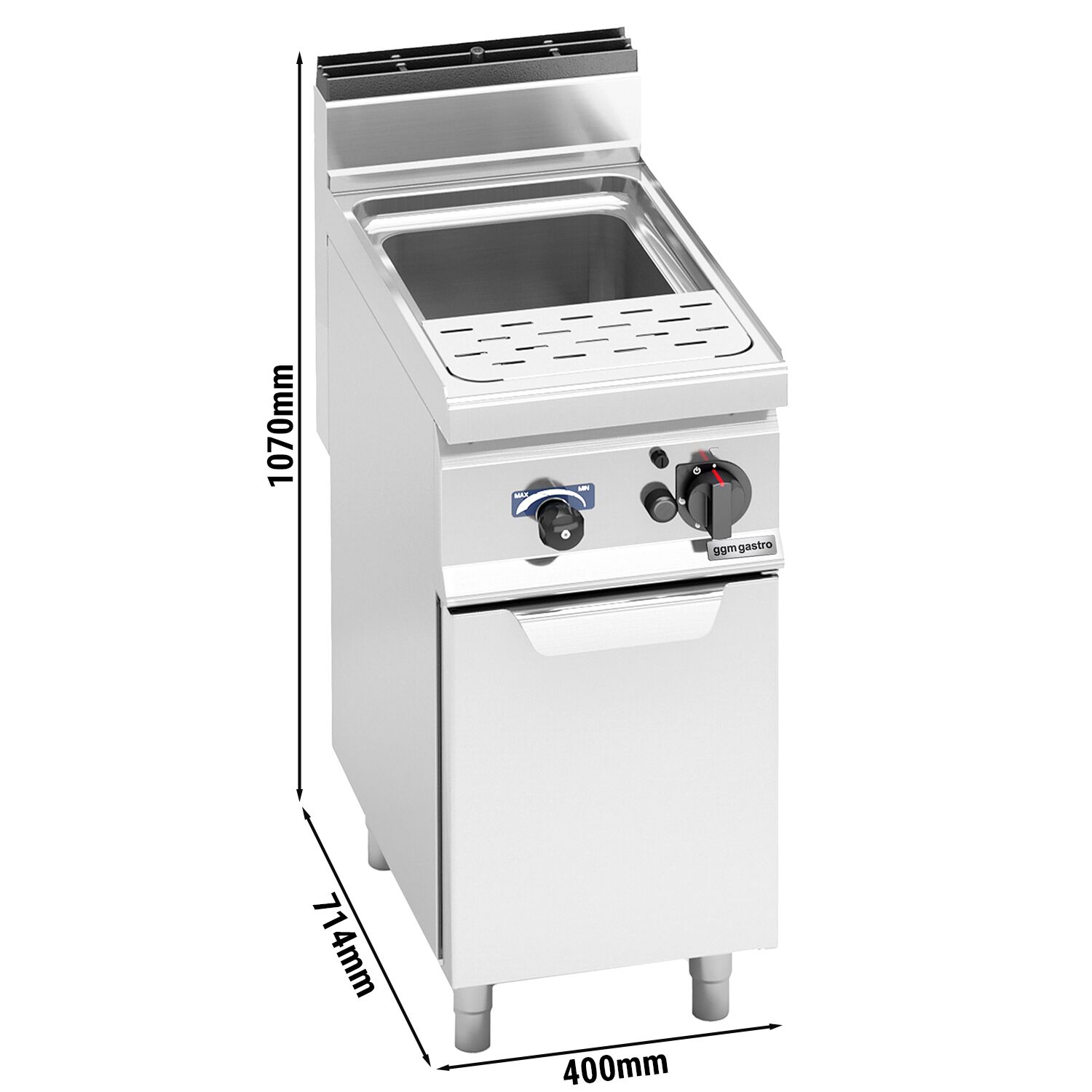Cuiseur à pâtes à gaz – 30 litres – 10 kW