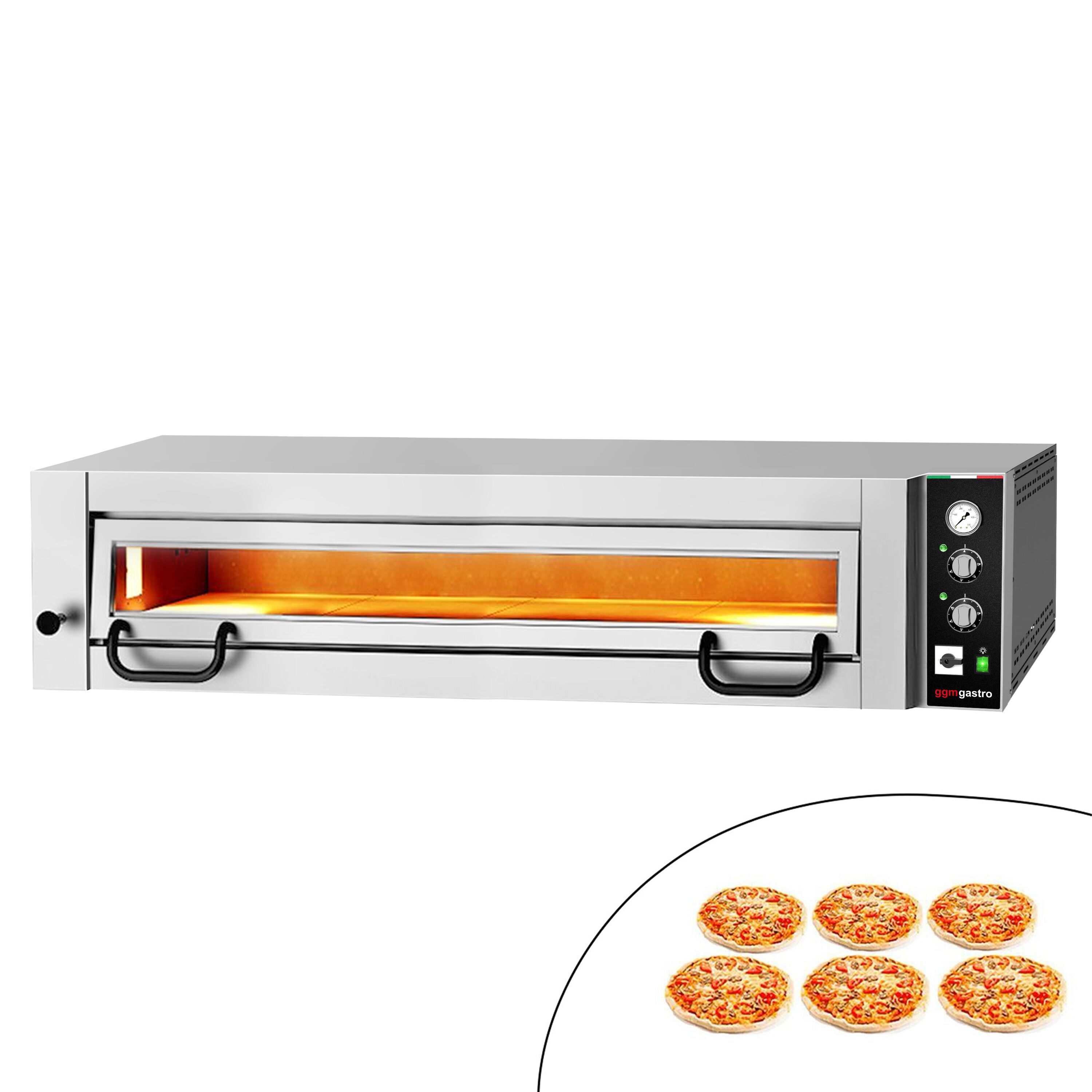 Four à pizza électrique Power – 6 x 34 cm – Manuel