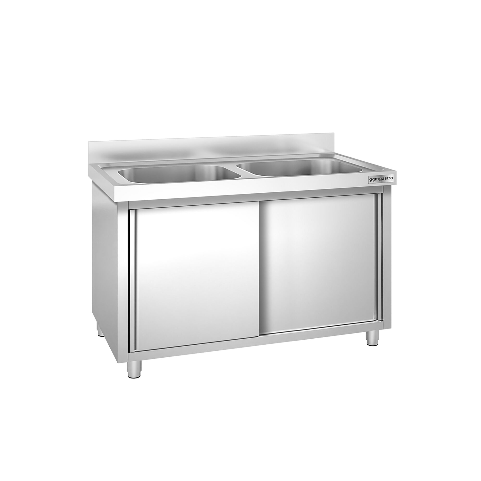 Plonge PREMIUM - 1600x700mm - avec 2 bacs