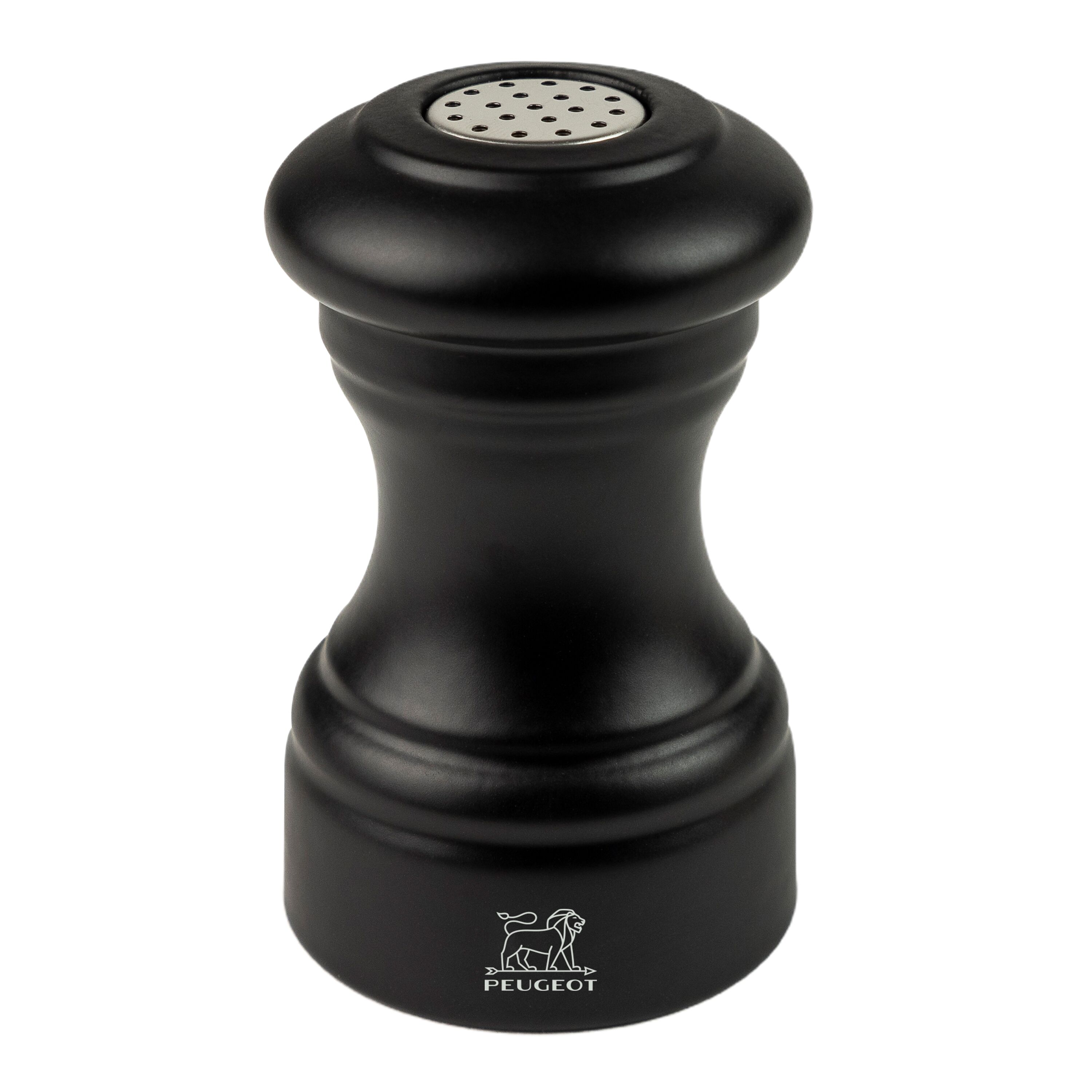 (6 pièces) PEUGEOT | BISTRO - Salière - Bois - Noir mat - Hauteur : 90 mm