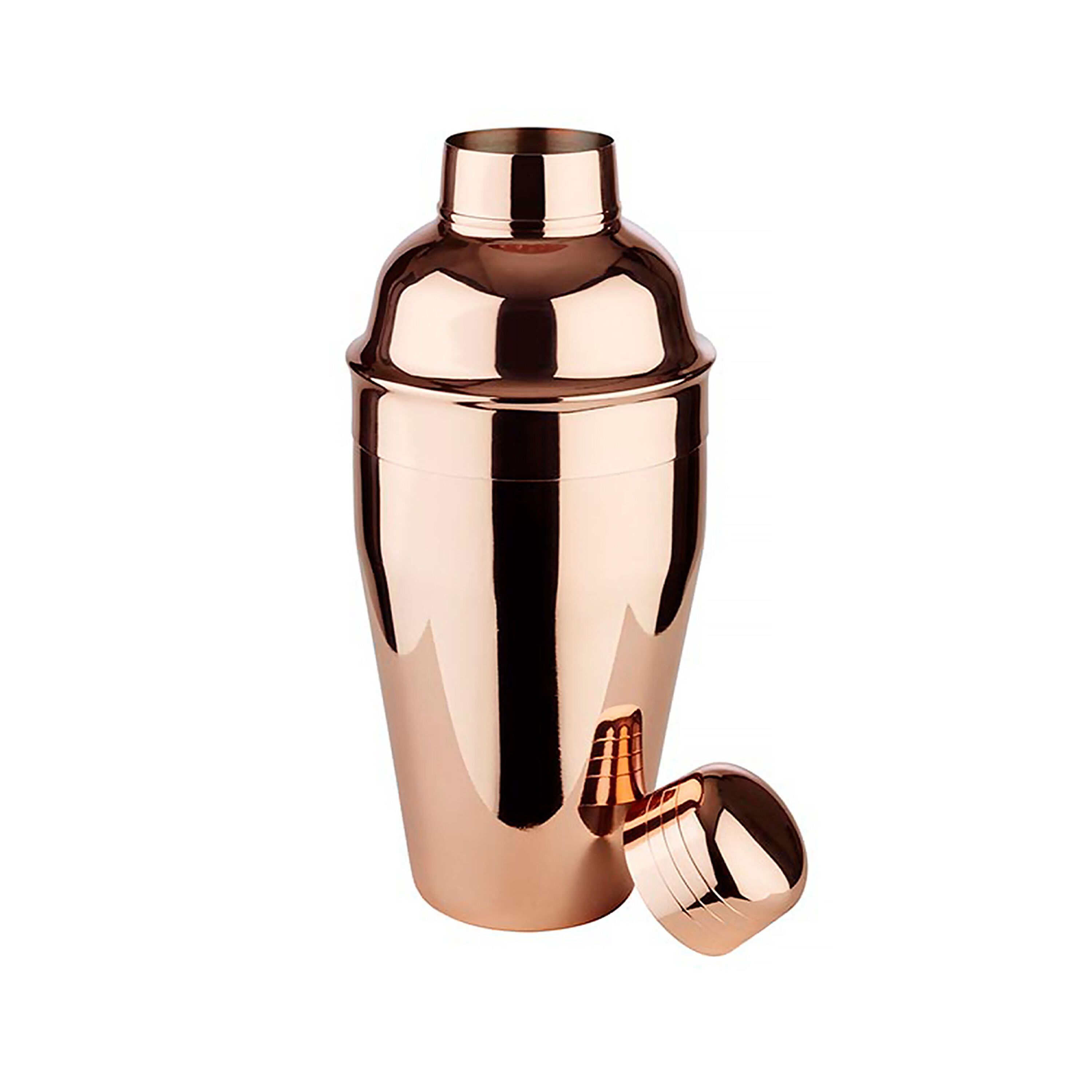(6 pièces) Shaker - CLASSIC - inox - 0,5 litre