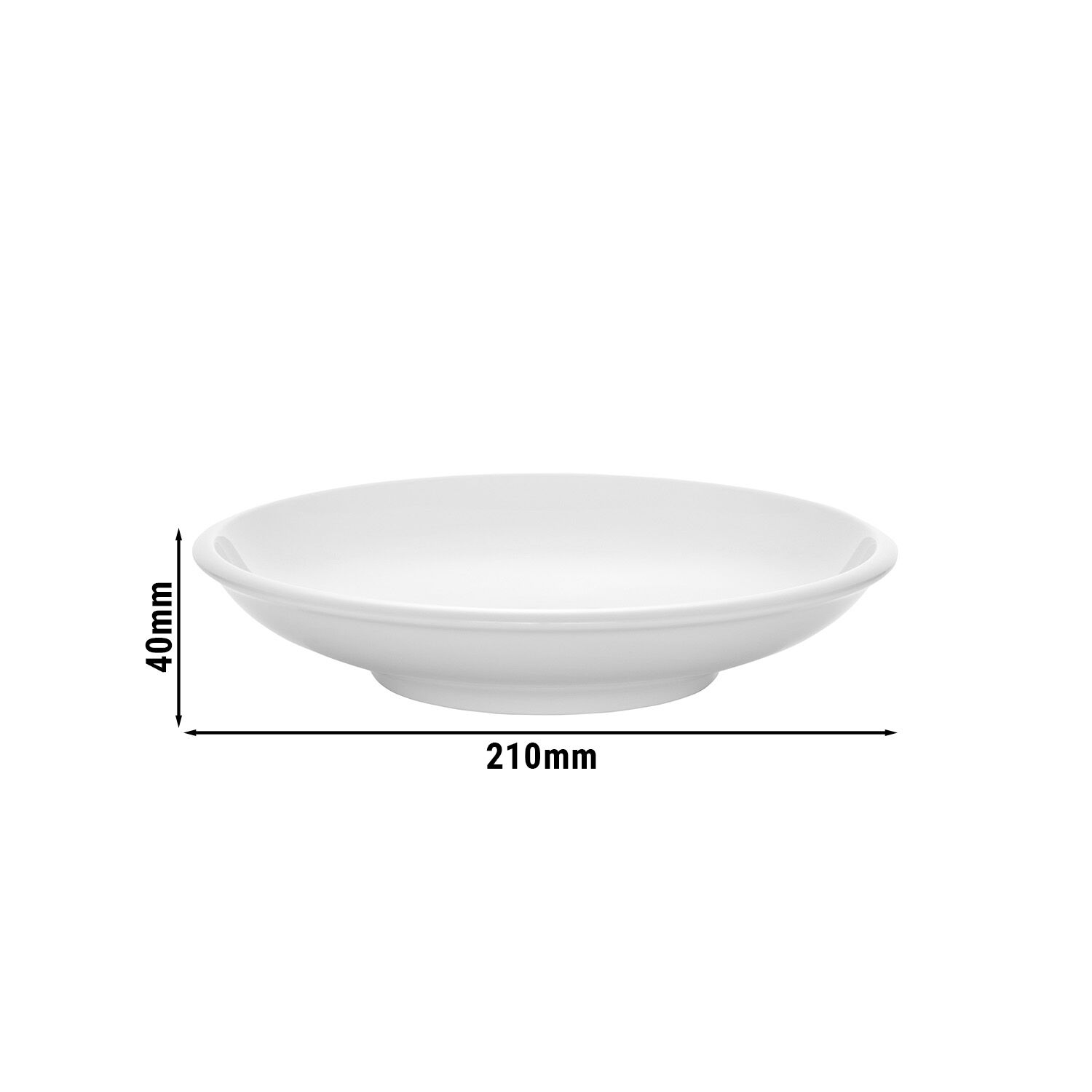 (6 pièces) WMF | SYNERGY – Assiette coupe -profonde – Ø 210 mm