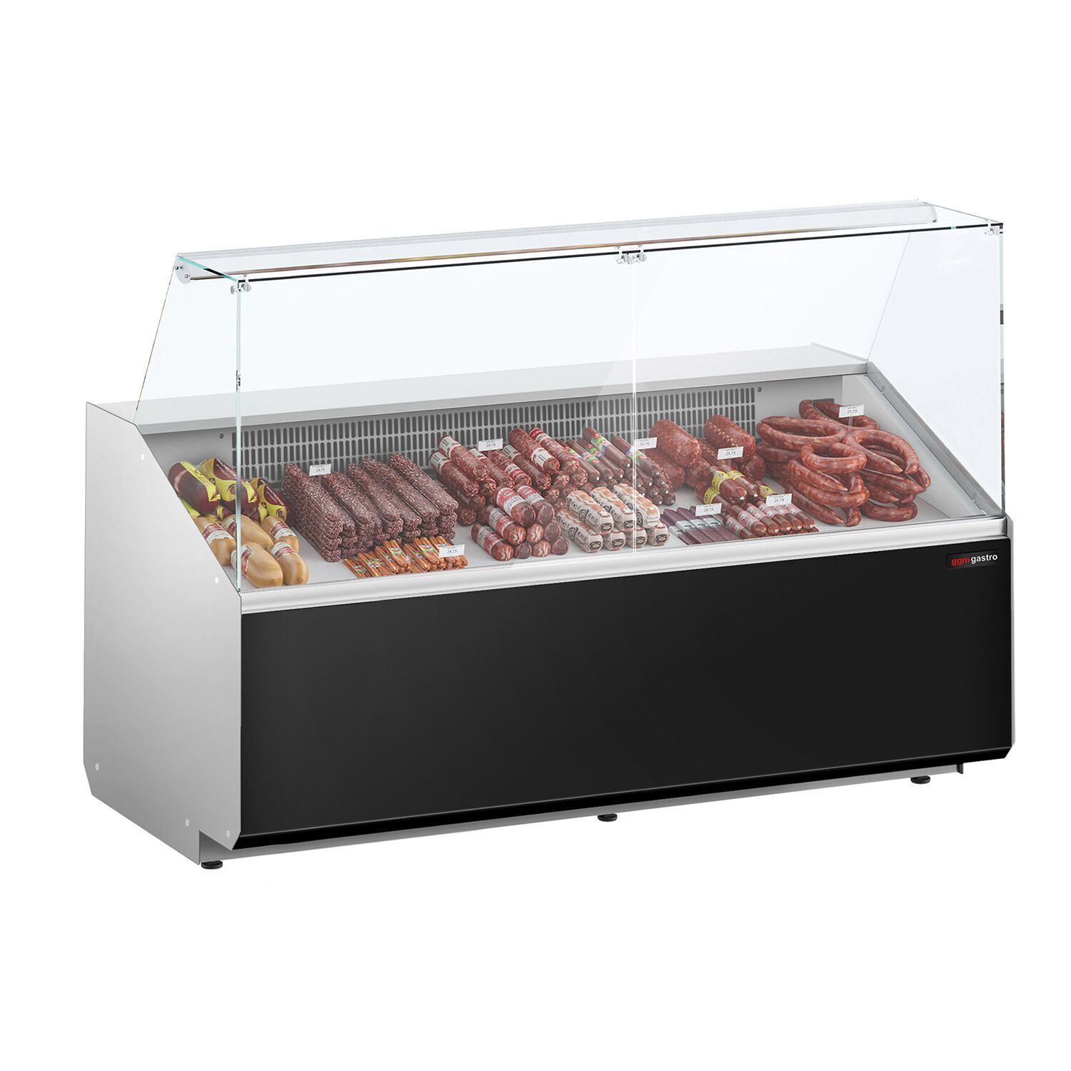 Serve Over Counter - 1881mm - black front - capacity 387 litres