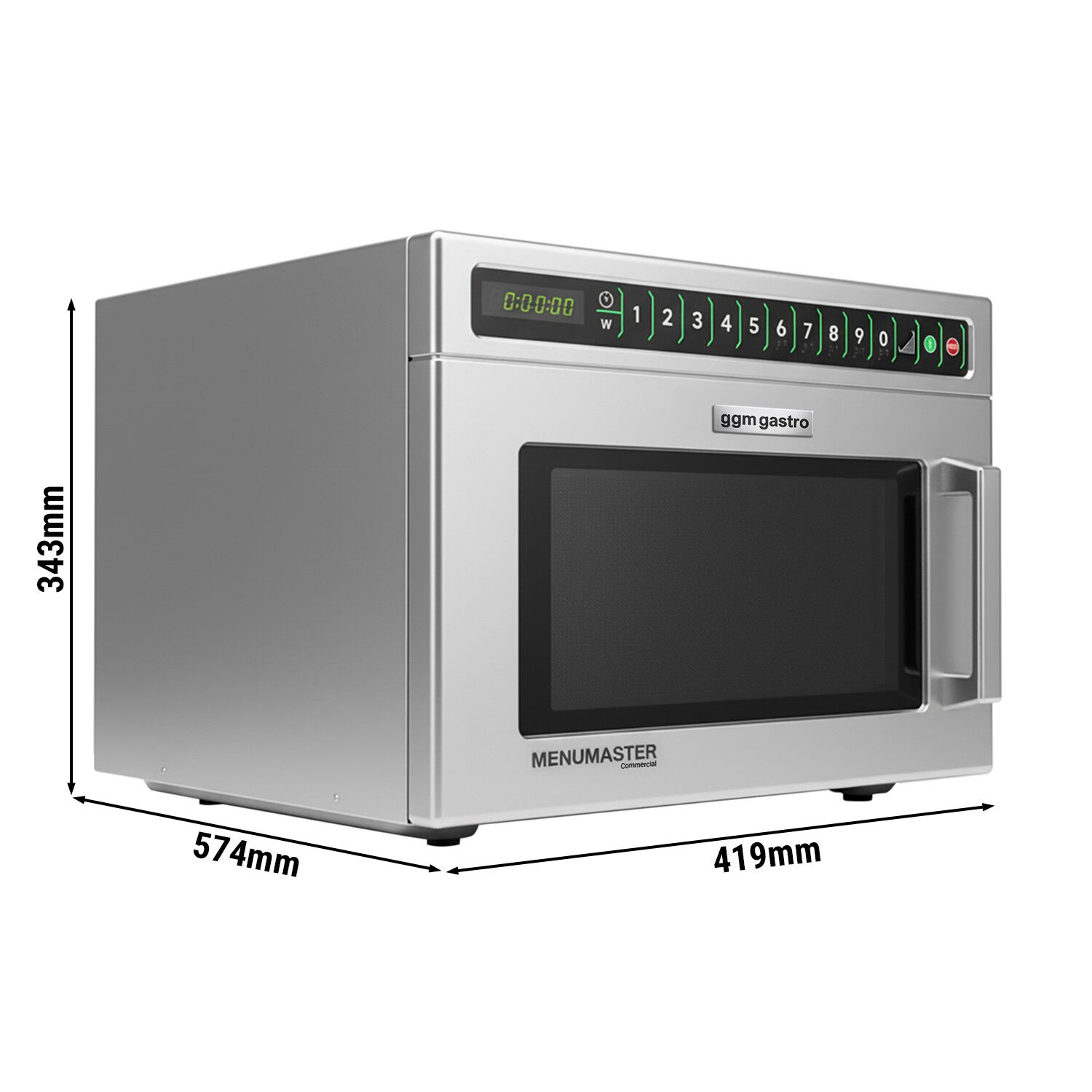 Micro-ondes automatique – 17 litres – 1,4 kW – Numérique