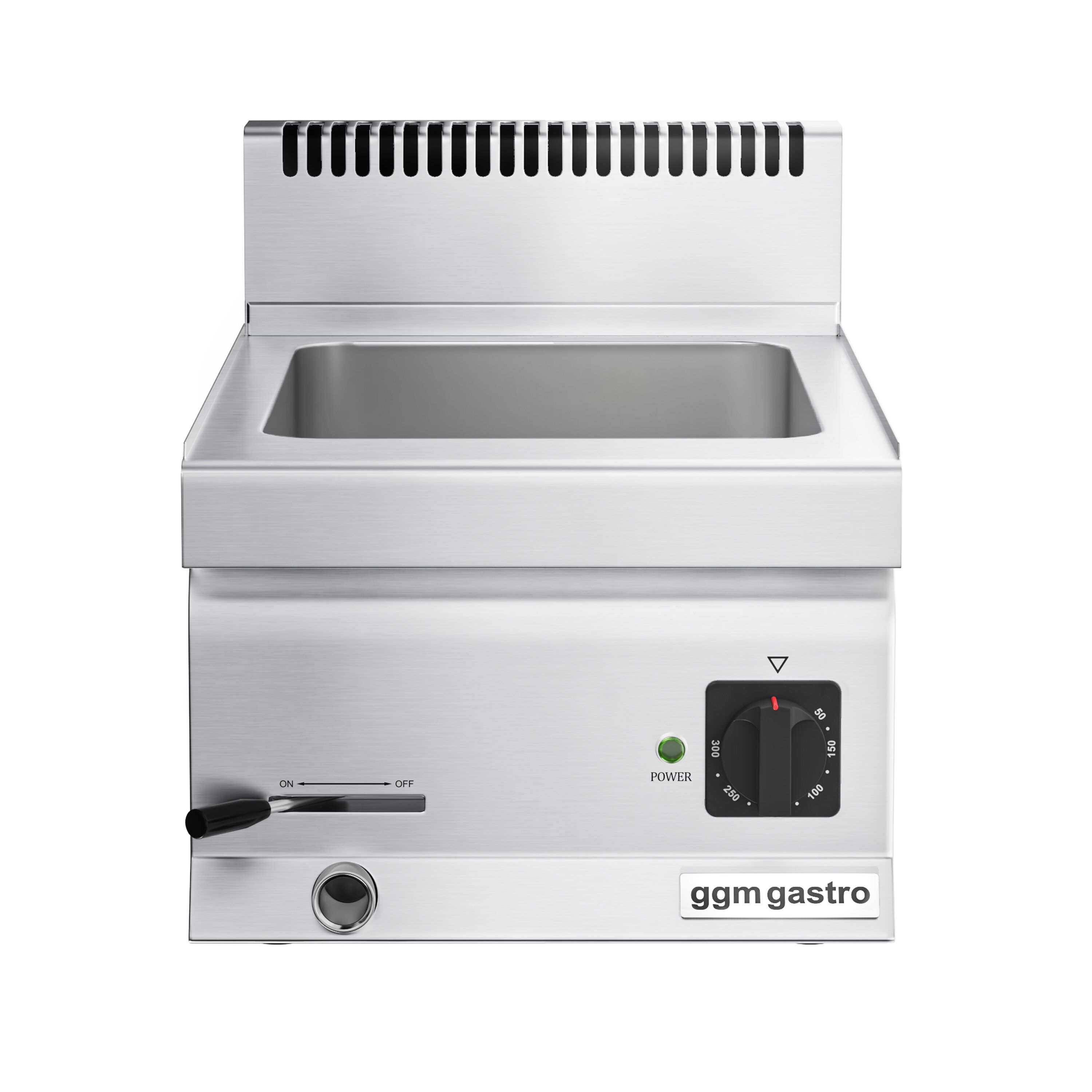 Bain-marie électrique – 1,2 kW – 1 × GN 1/1 ou 2 × GN 1/2