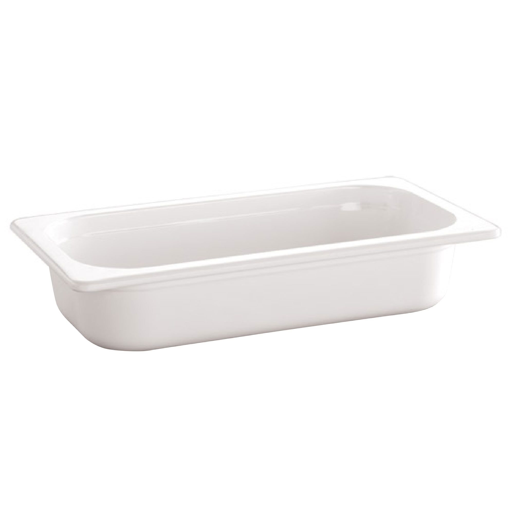 (6 pièces) Bac en mélamine GN 1/3 - ECOLINE - 2,7 litres - Hauteur : 100 mm