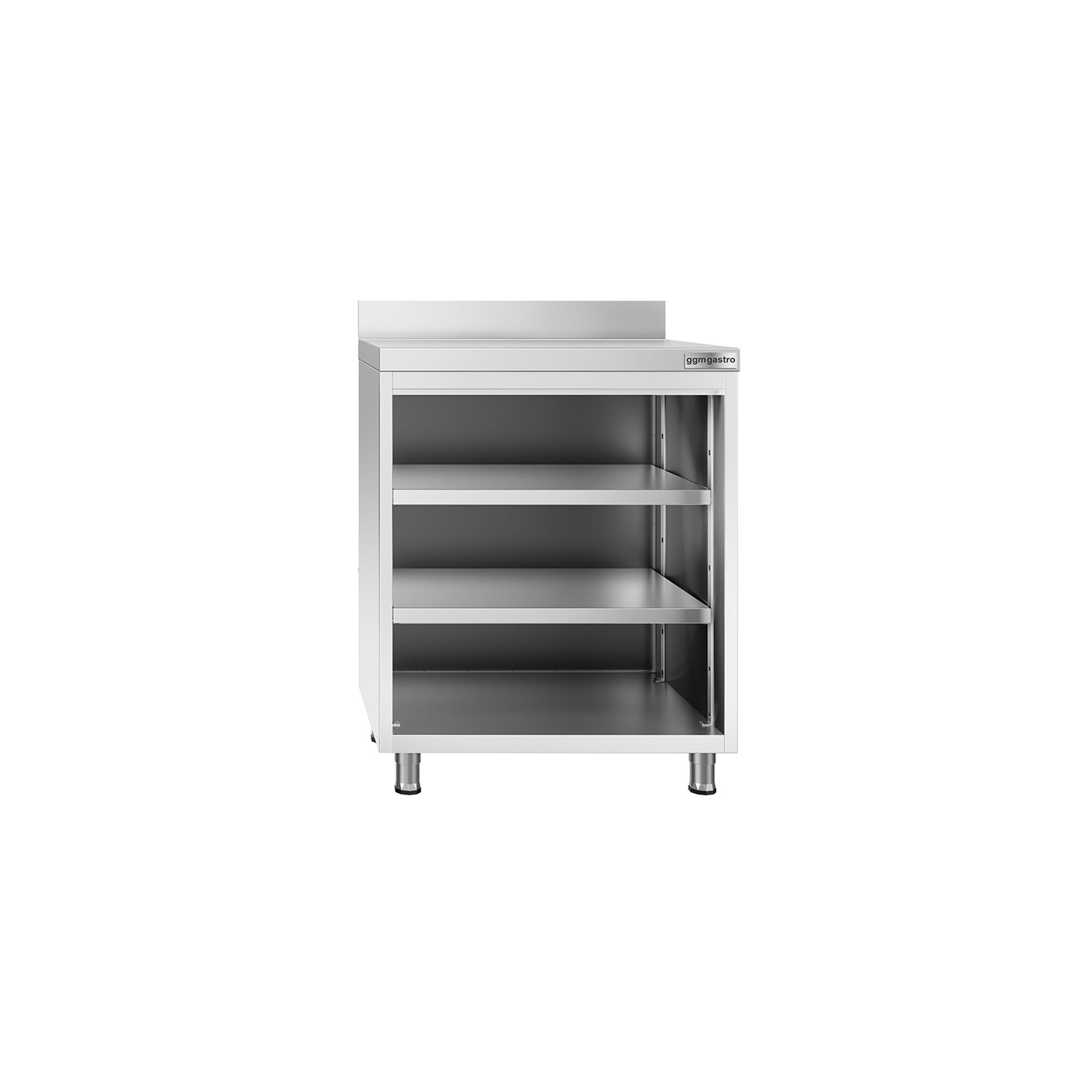 Table de préparation de cocktail - Acier inoxydable - 800x600mm - avec étagère basse