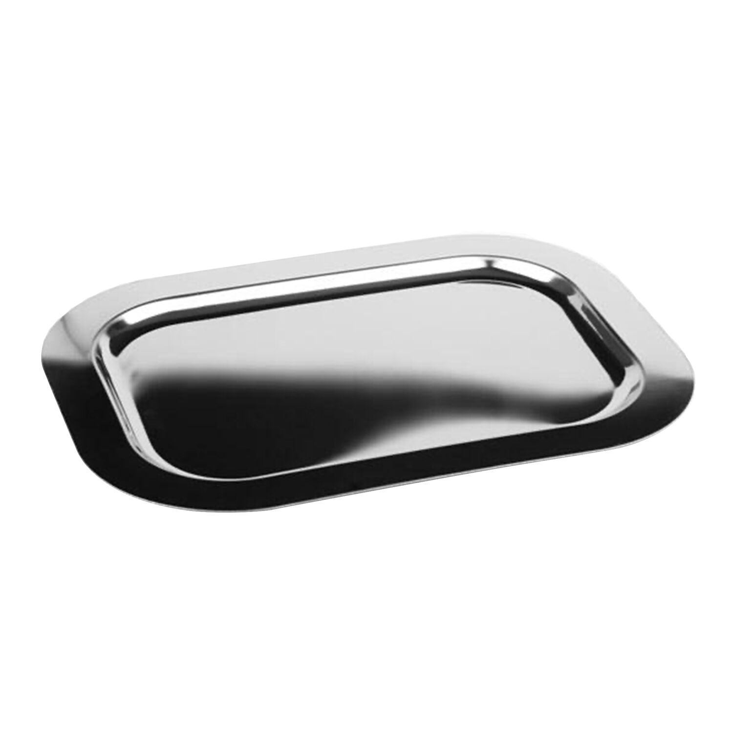 (6 pcs) Serving Tray - FINESSE - Stainless Steel - 600x425mm - Height: 14mm