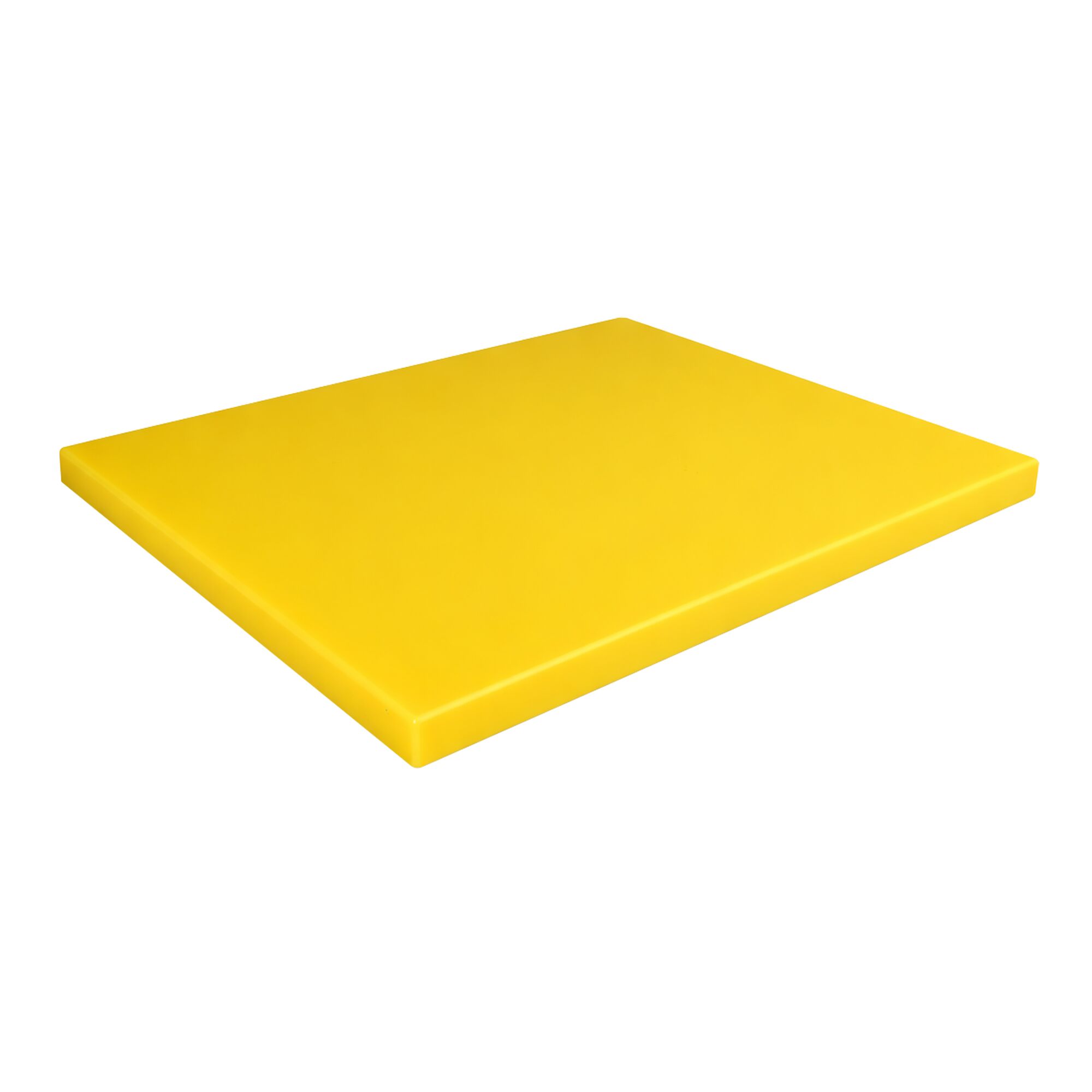 Planche à découper - 325x530mm - Épaisseur: 20mm - Conforme HACCP - Polyéthylène - Jaune