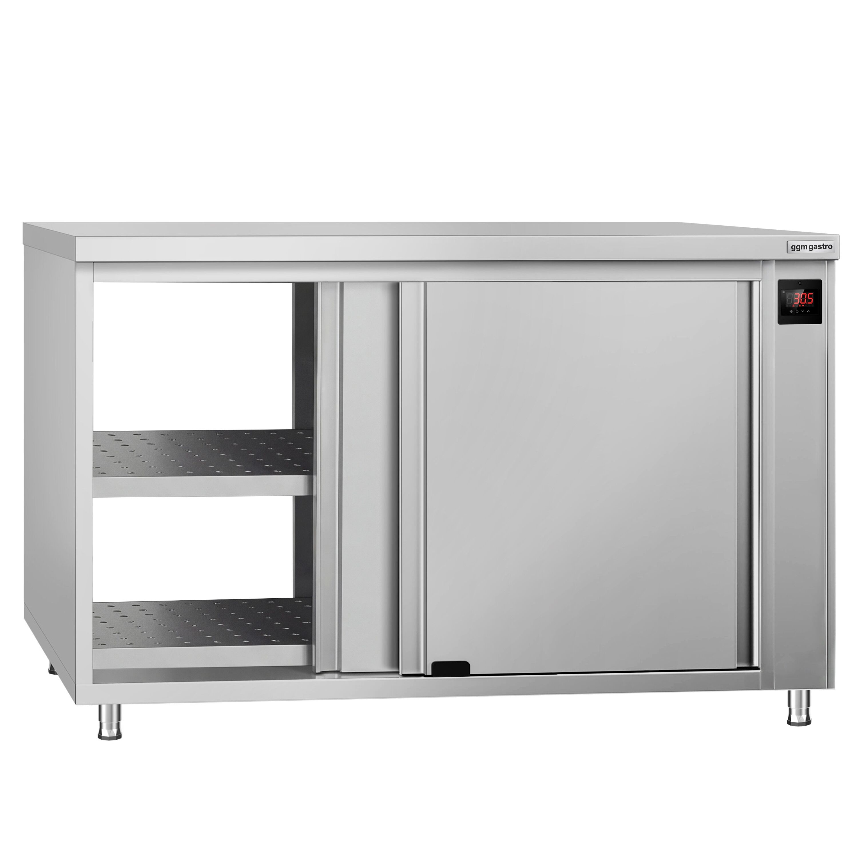 Armoire chauffante professionnelle - 1.5kW - 1 étagères - 1200x700x870mm