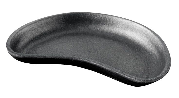 Set de service Fajita - 6 pièces - Poêle en fonte en forme de haricot