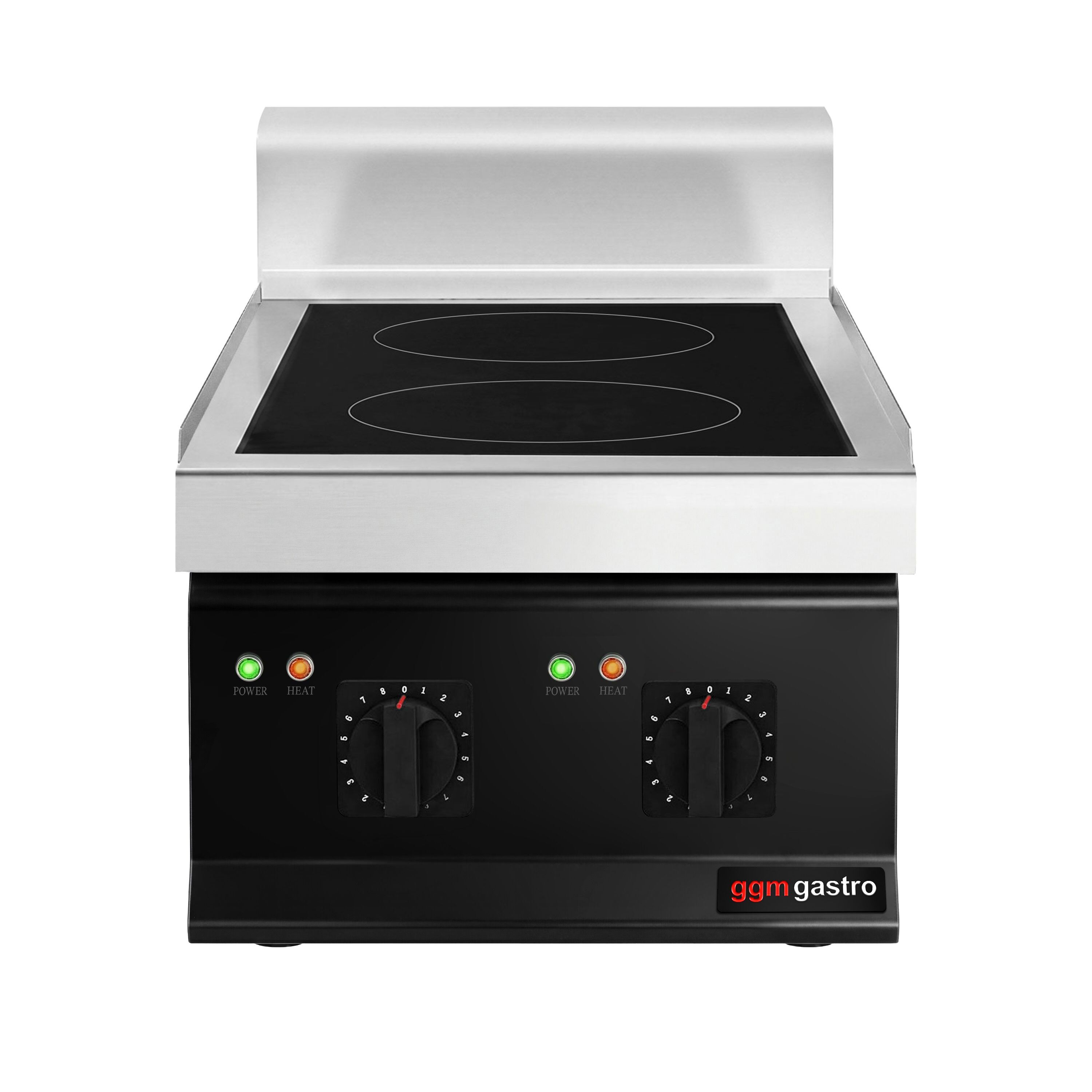 Cuisinière à induction - 7 kW - 2 plaques de cuisson