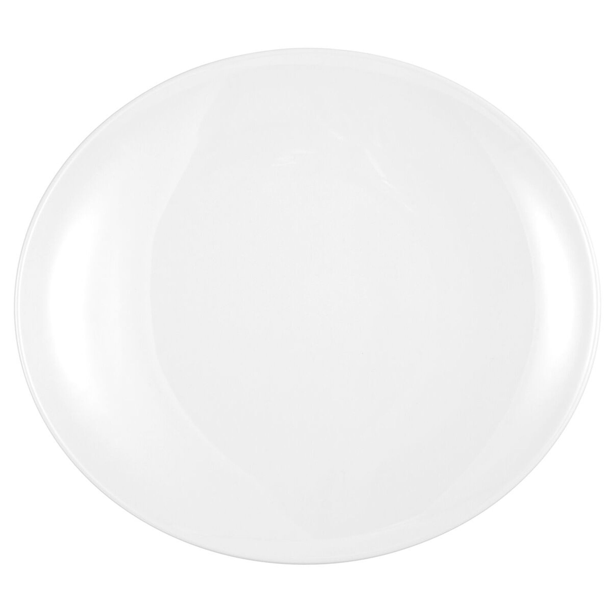 (2 pièces) SELTMANN WEIDEN | Assiette - plate ovale - 340x301 mm - Blanc         