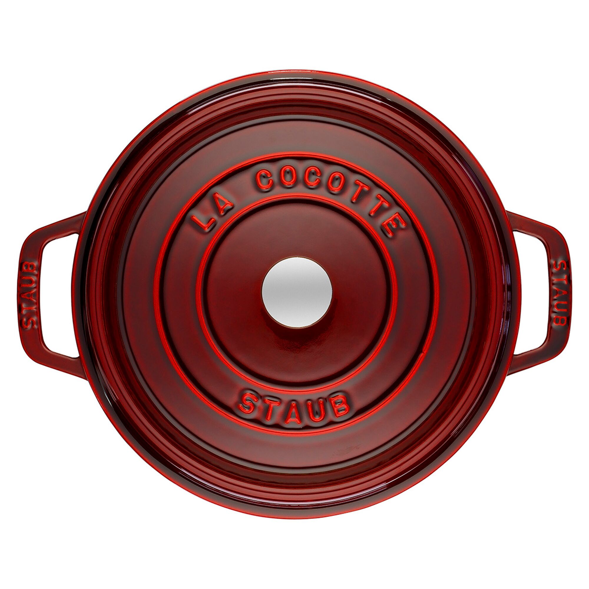STAUB | LA COCOTTE - Cocotte - Ø 180mm - Gjutjärn - Grenadine röd