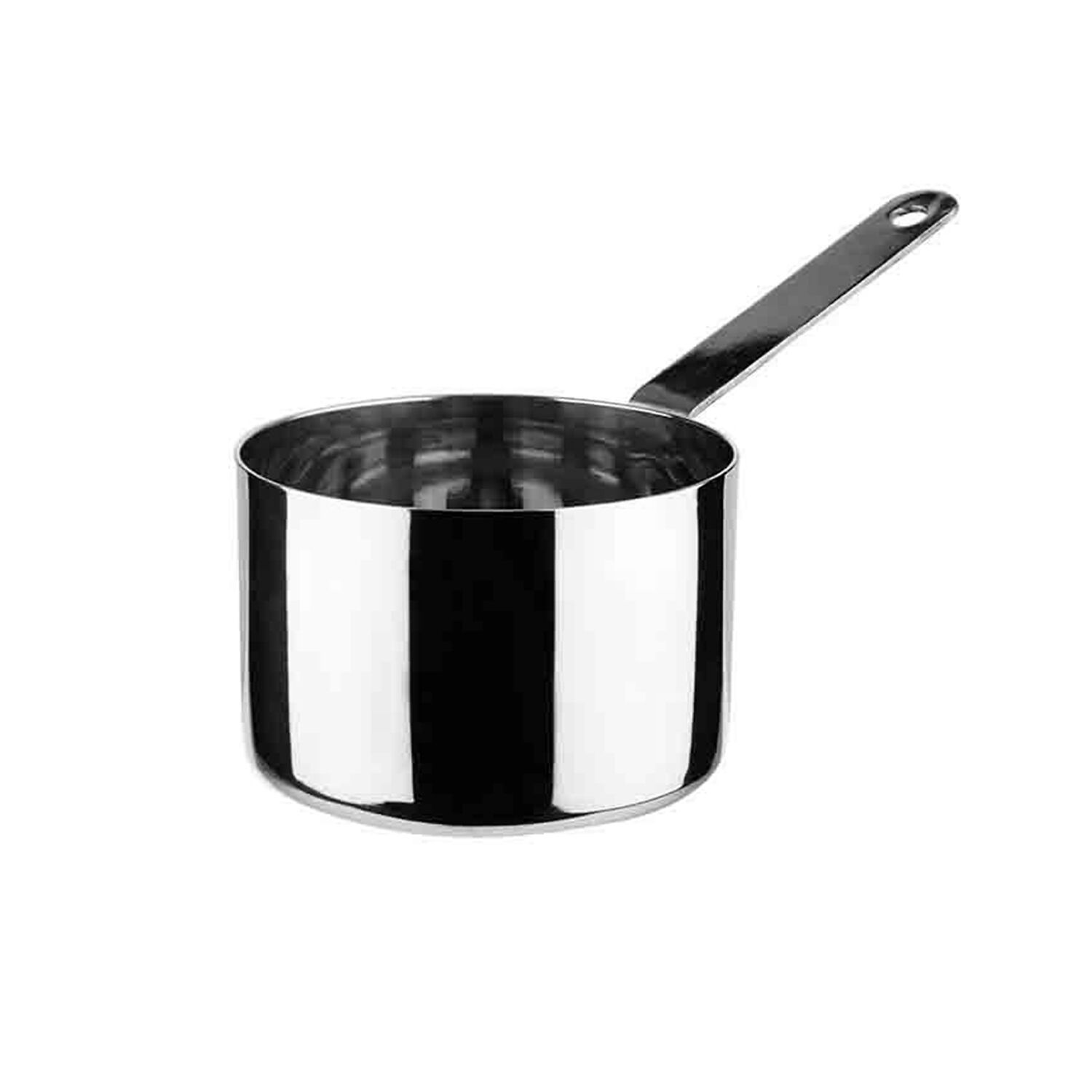 (6 pcs) Casserole POLARIS - Acier inoxydable - 0,36L - Ø90mm - Hauteur:60mm
