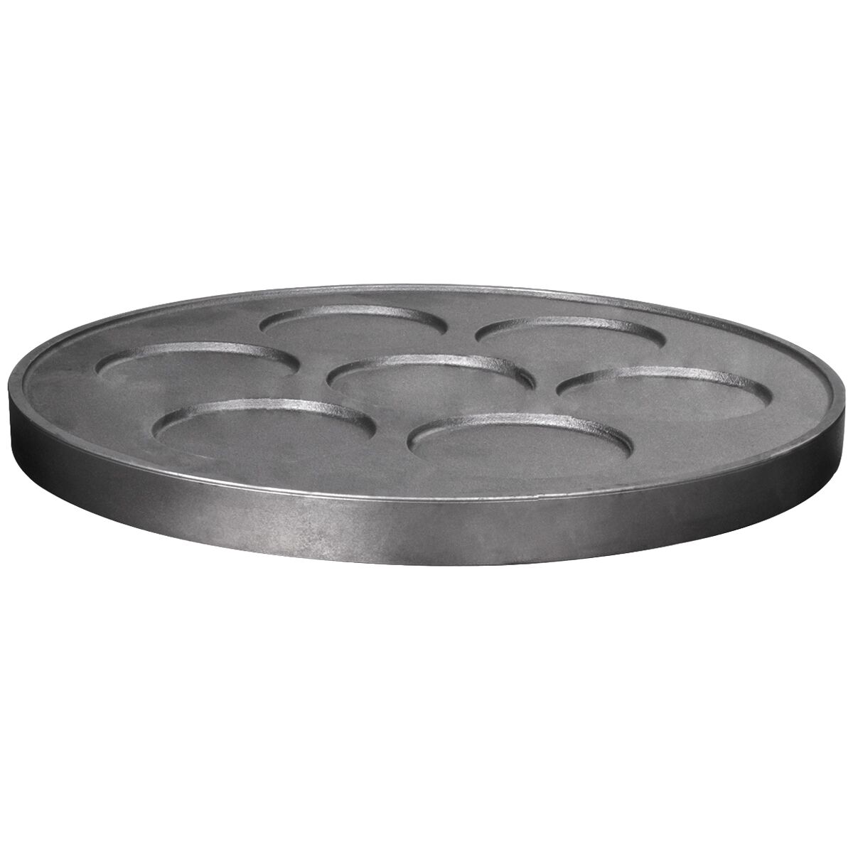 7 pans Plate for Crêpes maker - Ø400mm - Stainless Steel - for CGOM5
