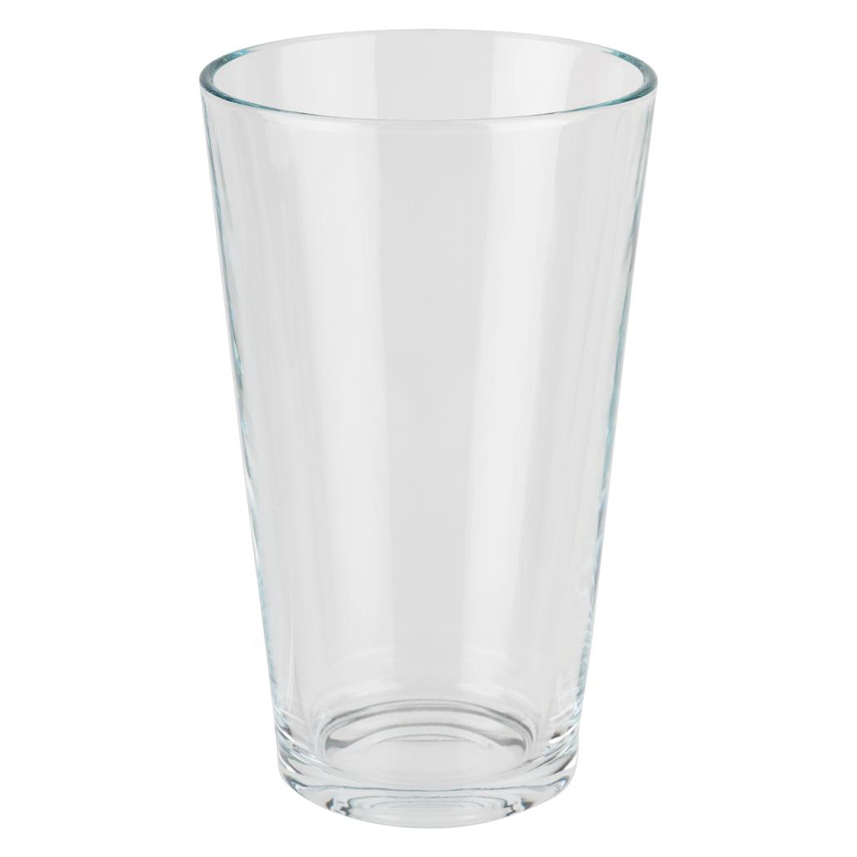 (6 pièces) Verre à mélange pour shaker Boston - verre - 0,4 litre