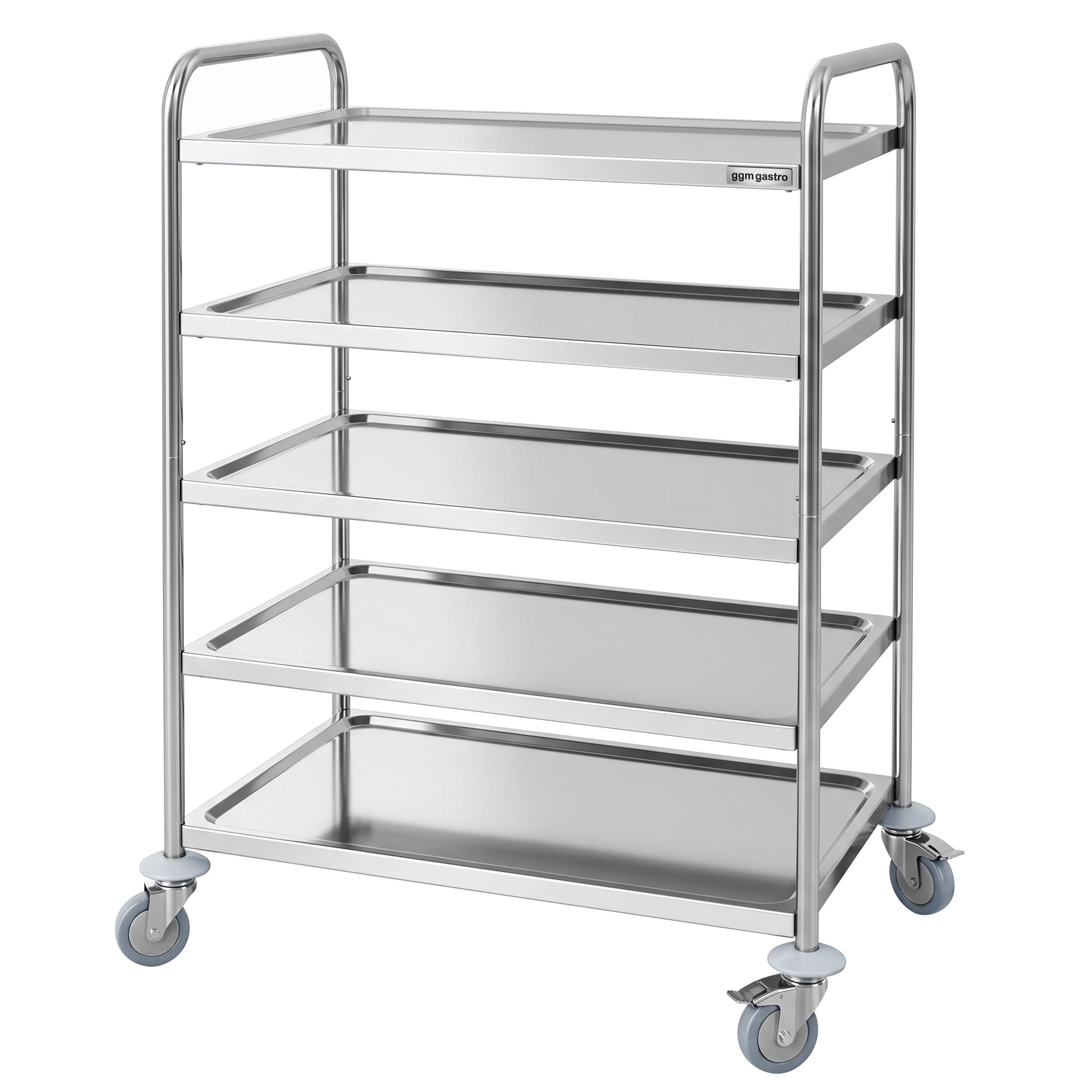 Serveerwagen - 845x525mm - met 5 bladen