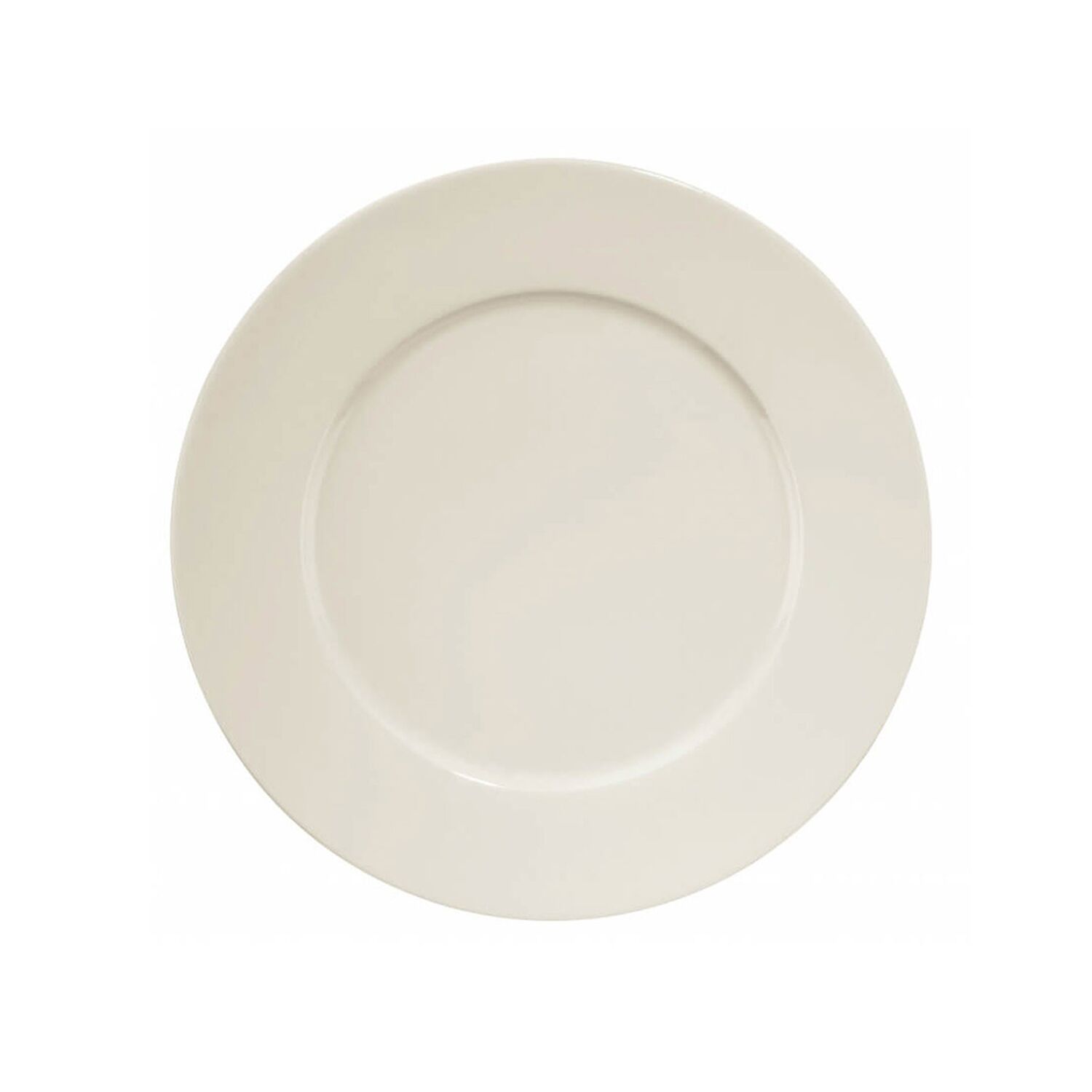 (12 pcs) PERA | Plate - flat - Porcelain - 210x210mm - Cream