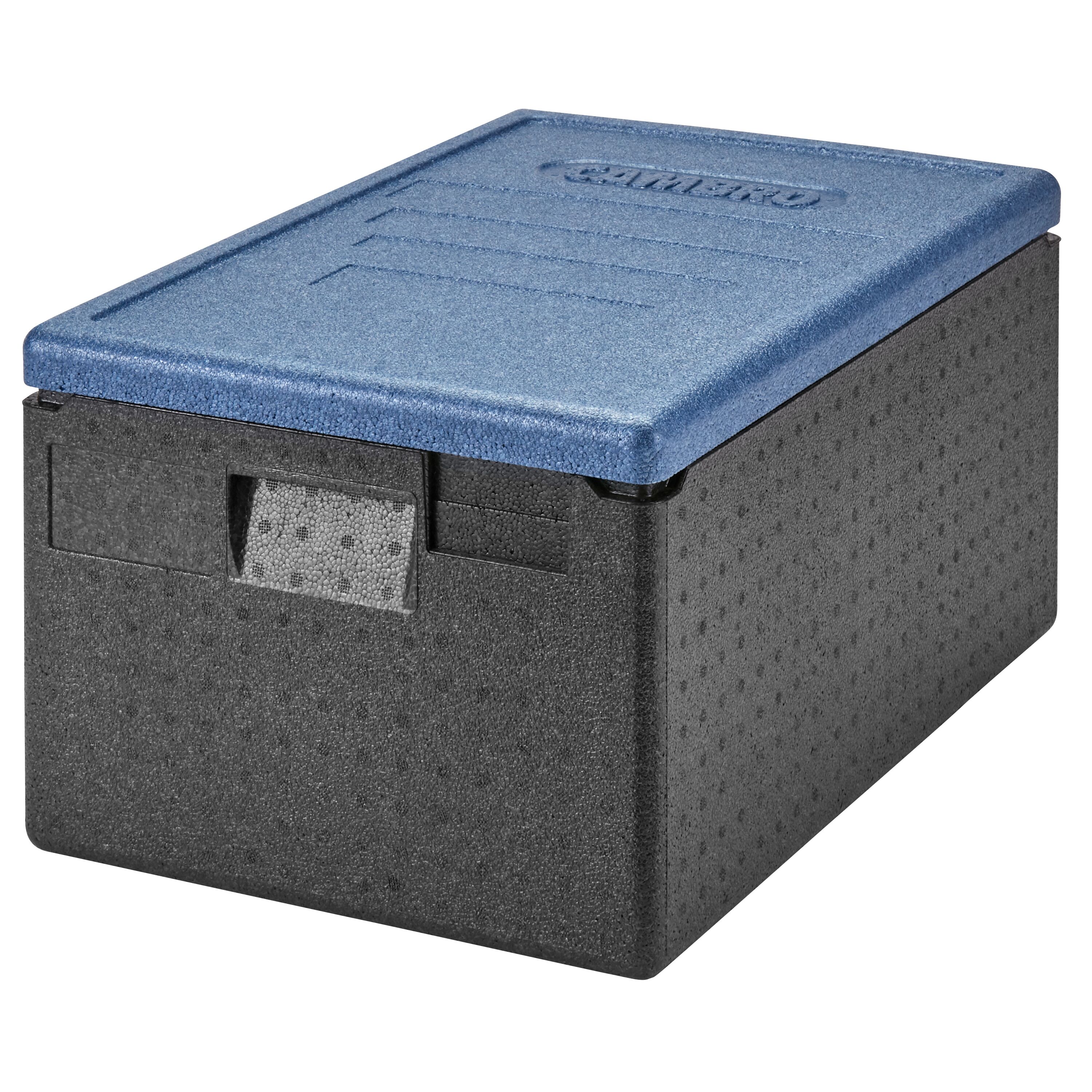 CAMBRO | CAM GOBOX® - Toploader - GN 1/1 - Svart - Lock isblått