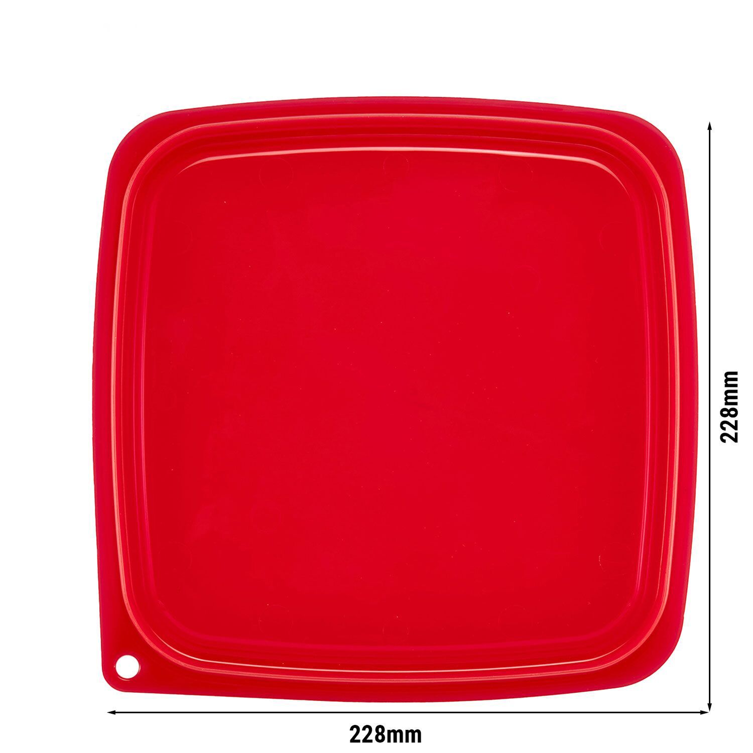 (6 pièces) CAMBRO | FreshPro – Couvercle pour 5,7 litres & 7,6 litres – Rouge
