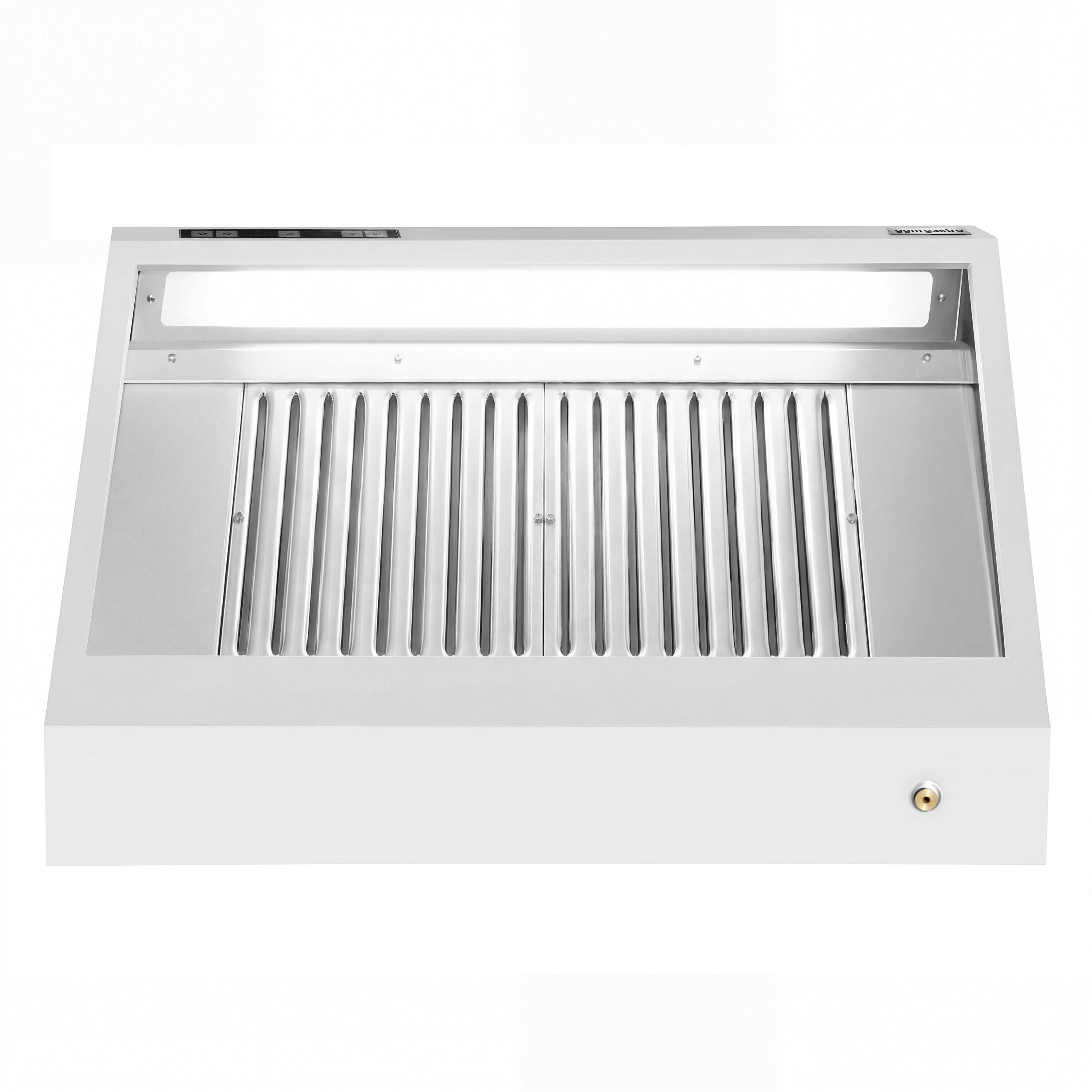 Hotte murale avec moteur – 1200 mm – régulateur, filtre et lampe