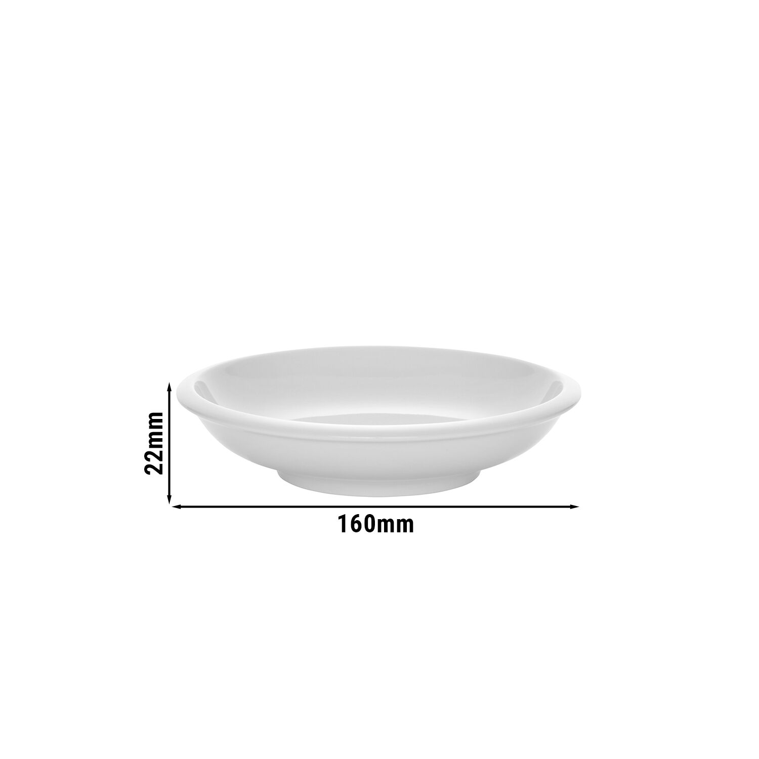 (6 pièces) WMF | SYNERGY – Assiette coupe -profonde – Ø 160 mm