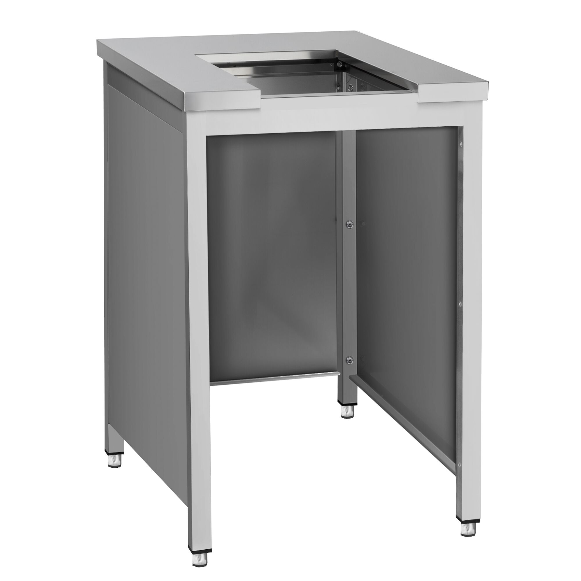 Diviseuse portionneuse manuelle - incl. Bouleuse de pâte & Support - 0,93kW - Plage de poids : ~50-300g - Capacité : 30kg - max. 340 pâtons/h