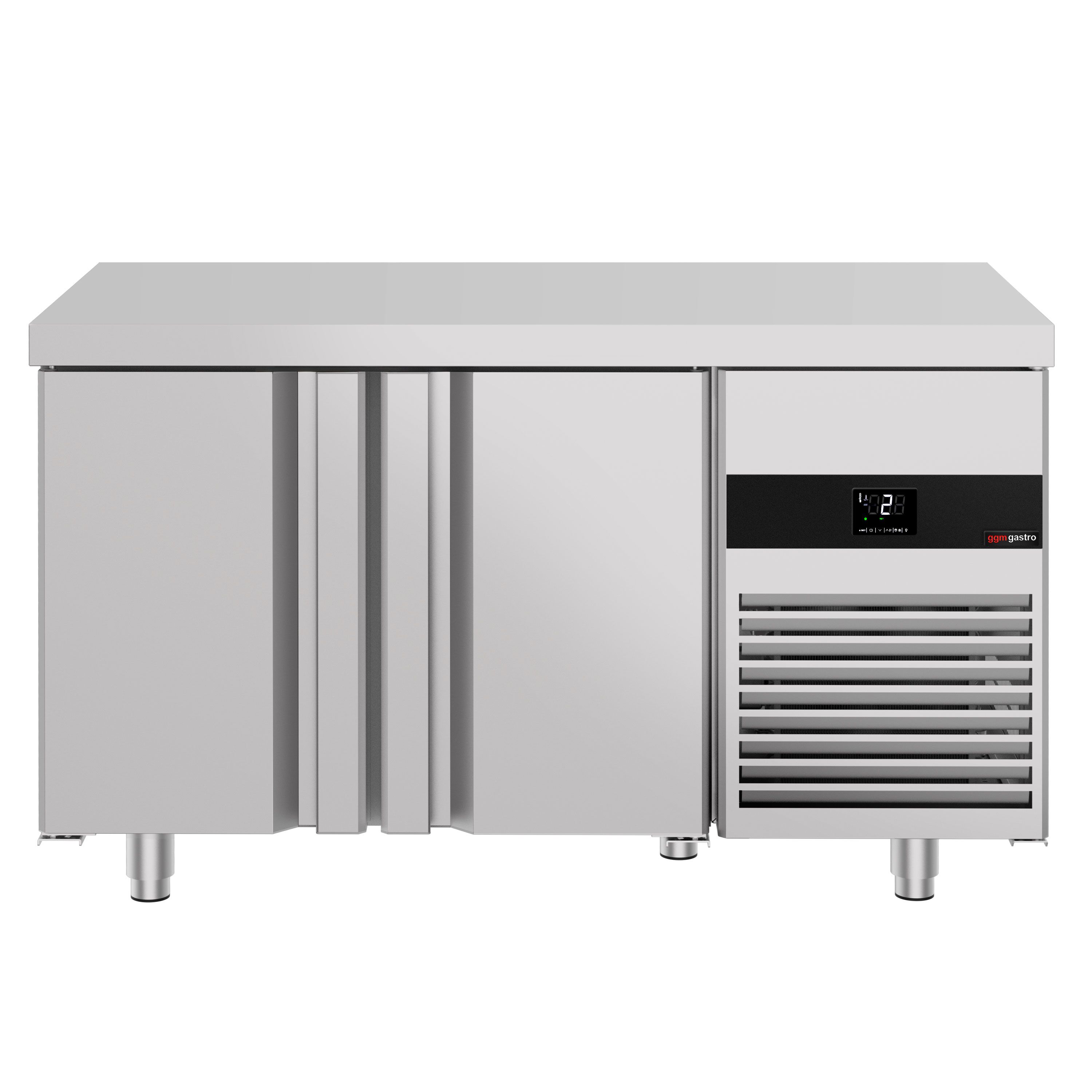 Table réfrigérée PREMIUM - 1400 x 700 mm - avec 2 portes
