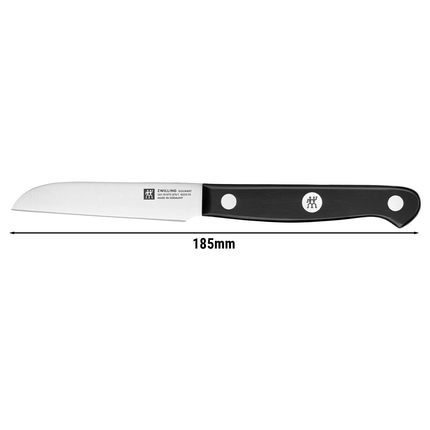 (1 piece) ZWILLING | GOURMET Vegetable Knife – 8 cm Blade - For Beginners