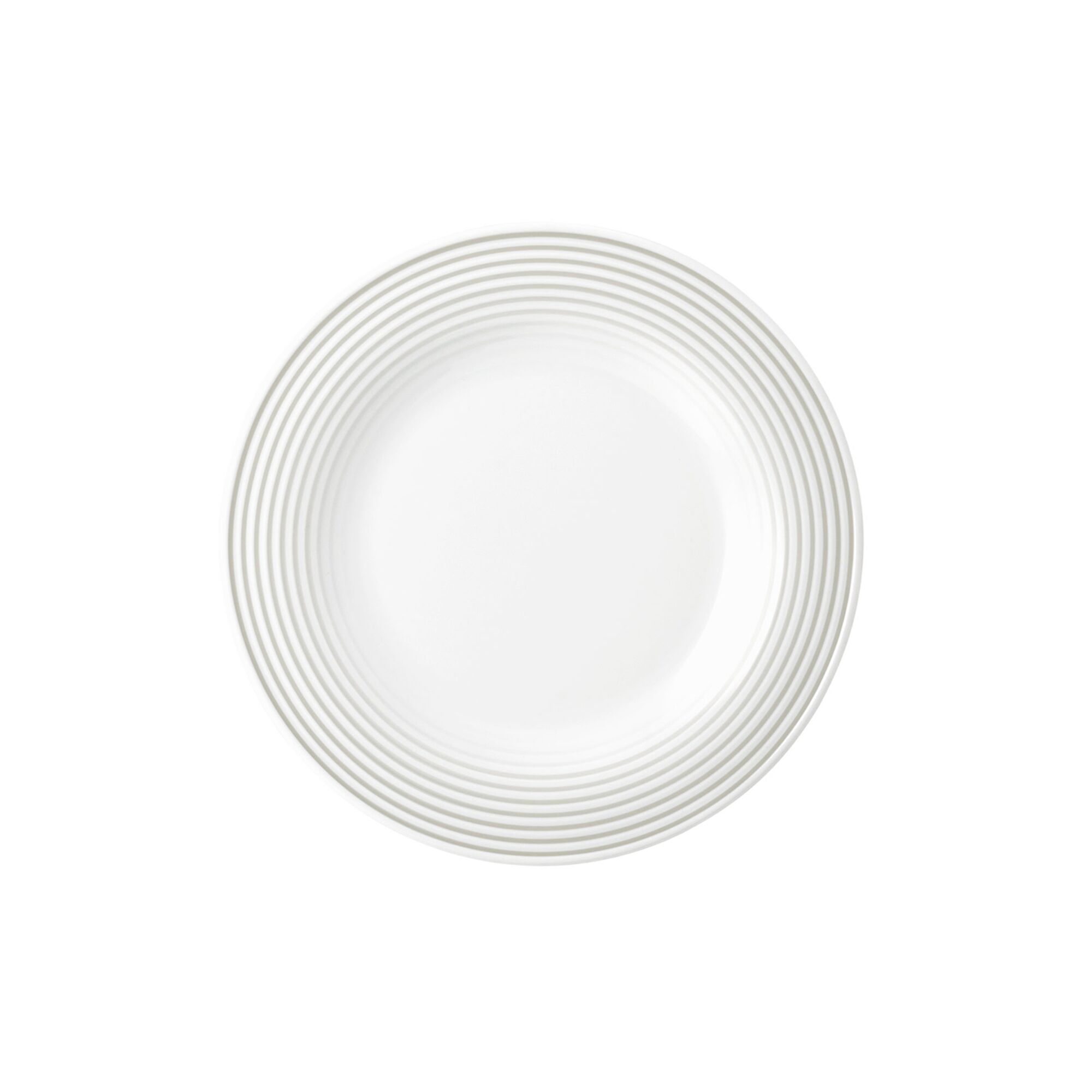 (6 pièces) SELTMANN WEIDEN | Assiette - plate - Ø 170 mm - Gris perle         