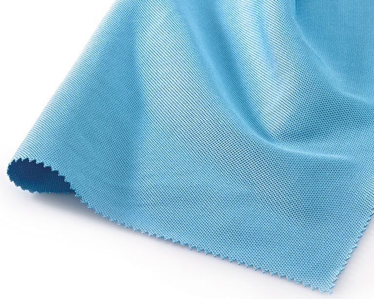 (10 pièces) Chiffon en microfibre / torchon à verres - 500 x 700 mm - Bleu