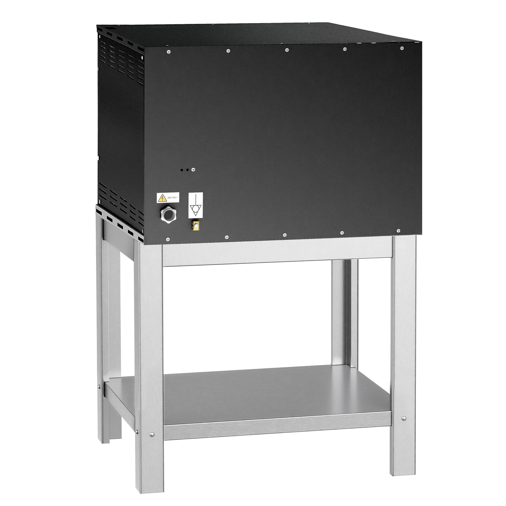 Four à pizza électrique – 4+4 x 30 cm – Manuel – incl. support inférieur