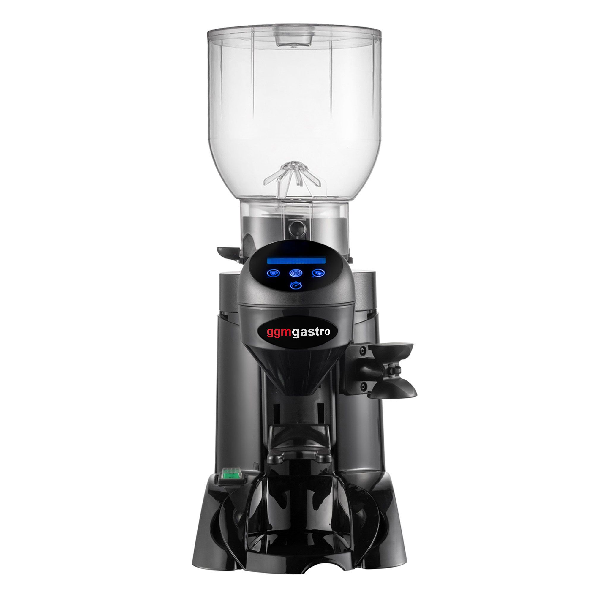 Commercial Coffee Grinder - 2kg - with Dispenser (Doser) - Black