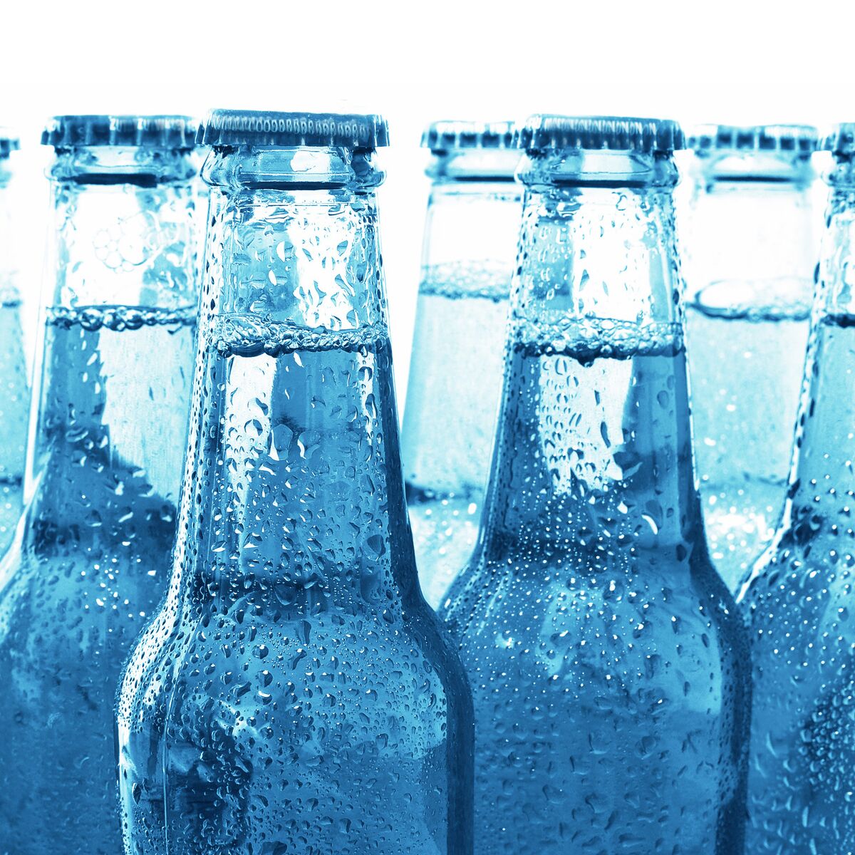 Coffre à boissons réfrigéré - Acier inoxydable - 265L - à couvercles coulissants