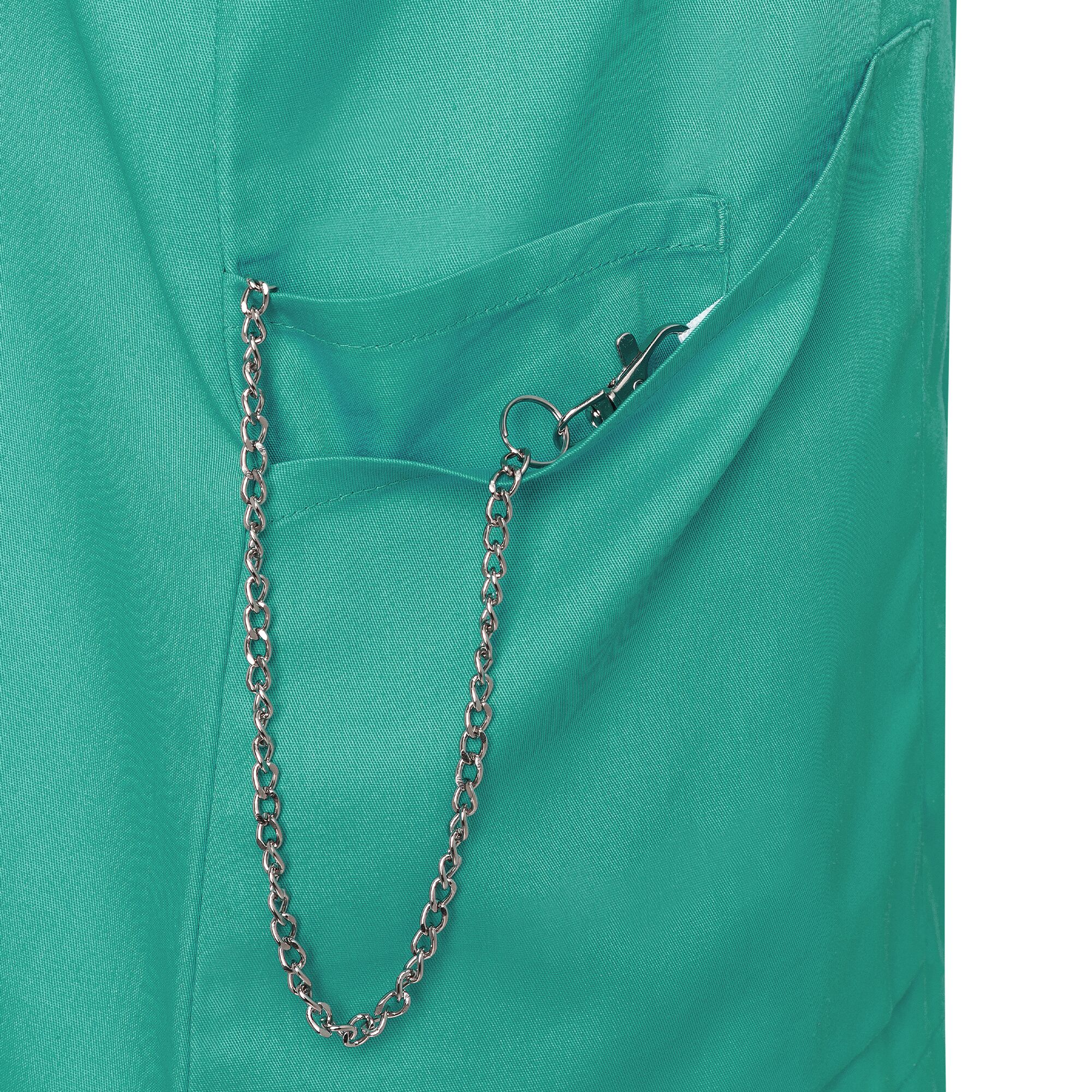 KARLOWSKY | Casaque femme manches courtes Essential - Vert Émeraude - Taille : 48