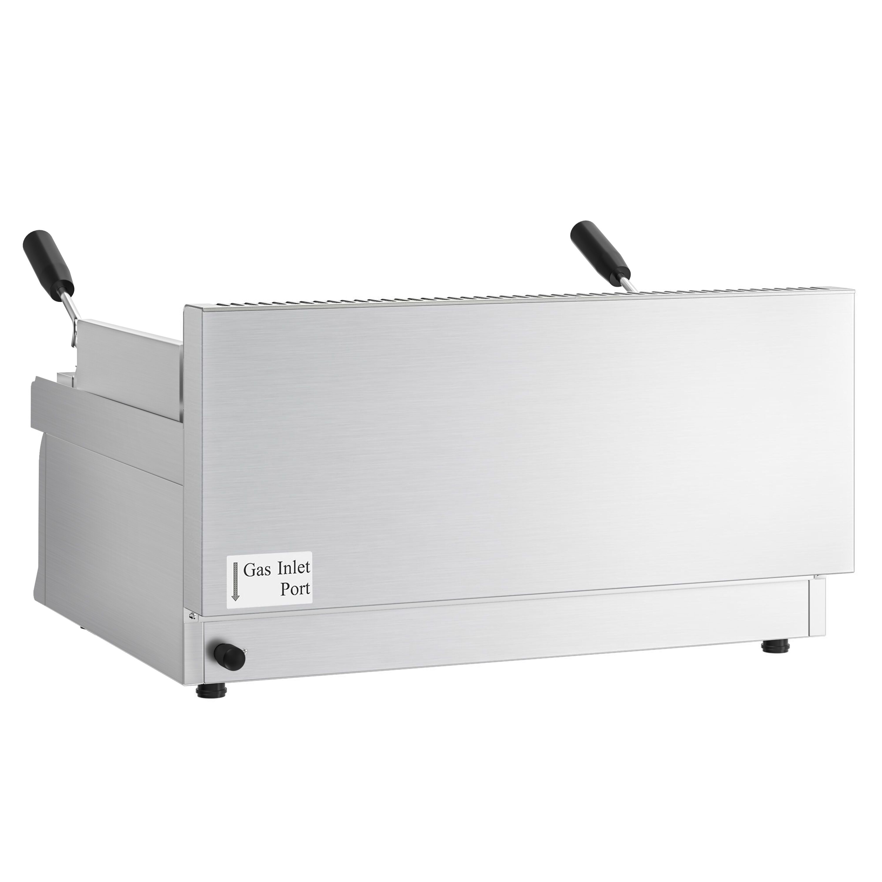 Grill à pierre de lave à gaz – 14 kW – grille inclinable