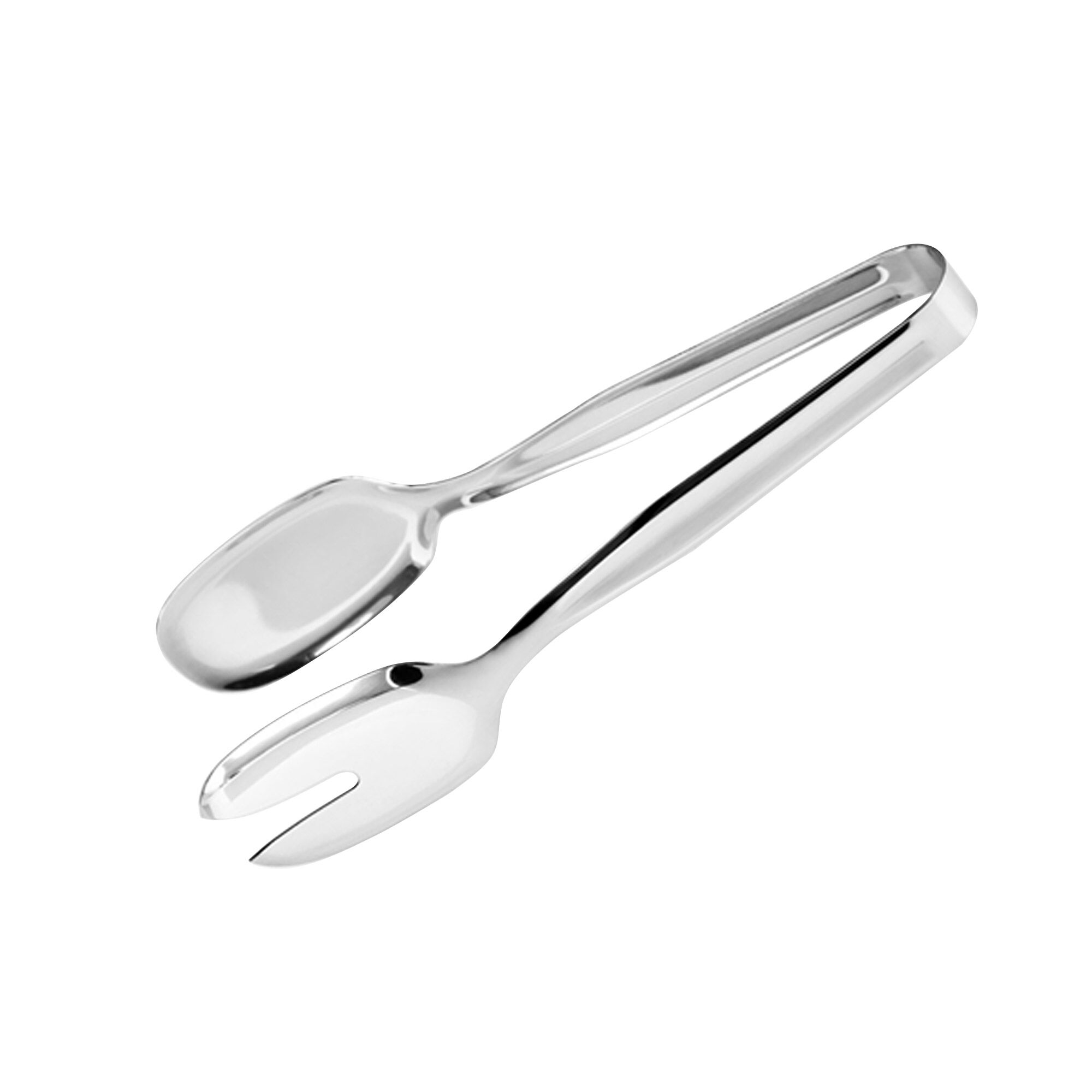 (4 pcs) Pince de service - Embouts dentelés - Longueur : 220mm - Acier inoxydable