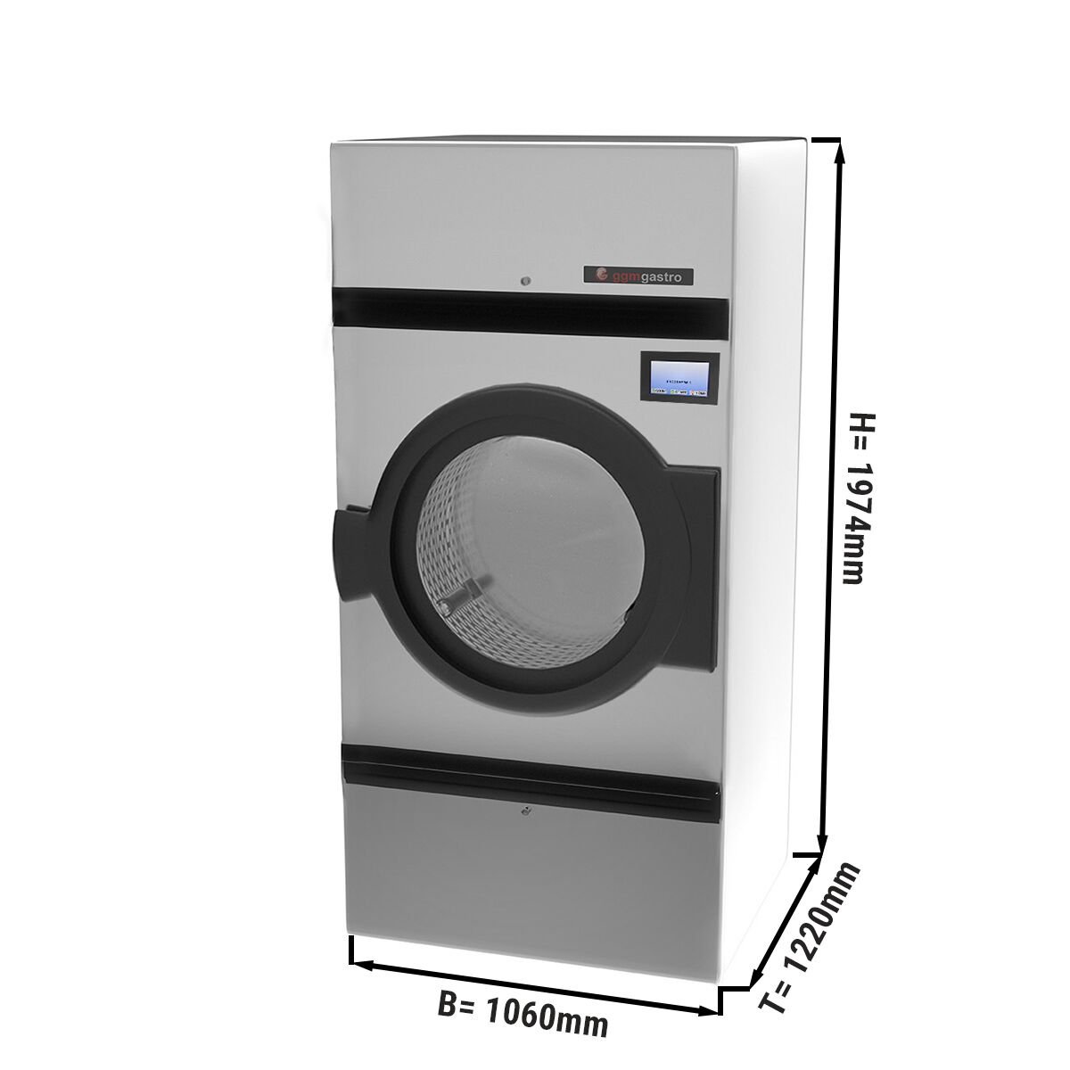 Sèche-linge à évacuation électrique – 34 kg