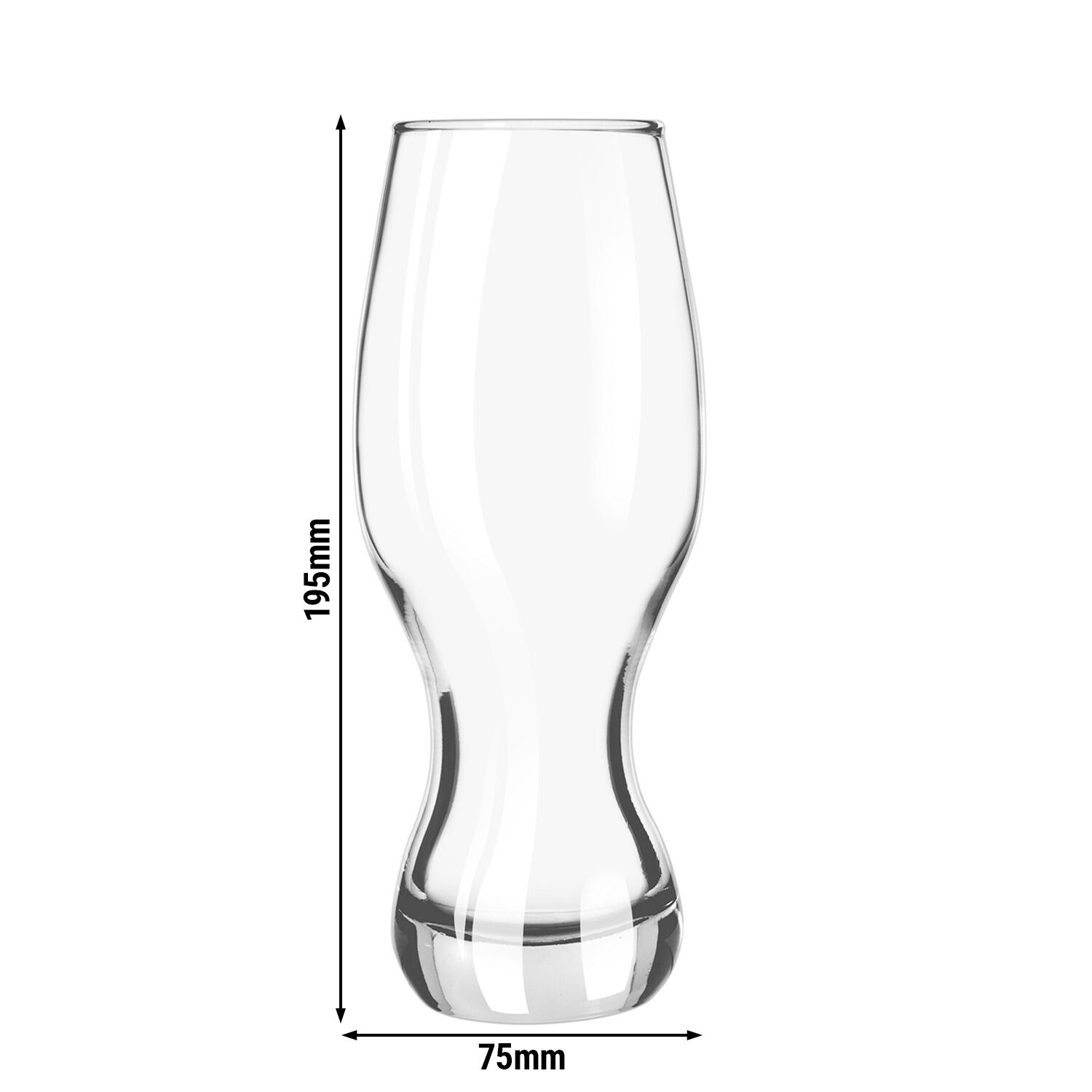 (12 pcs) Beer glass - Beer Specials - 480 ml