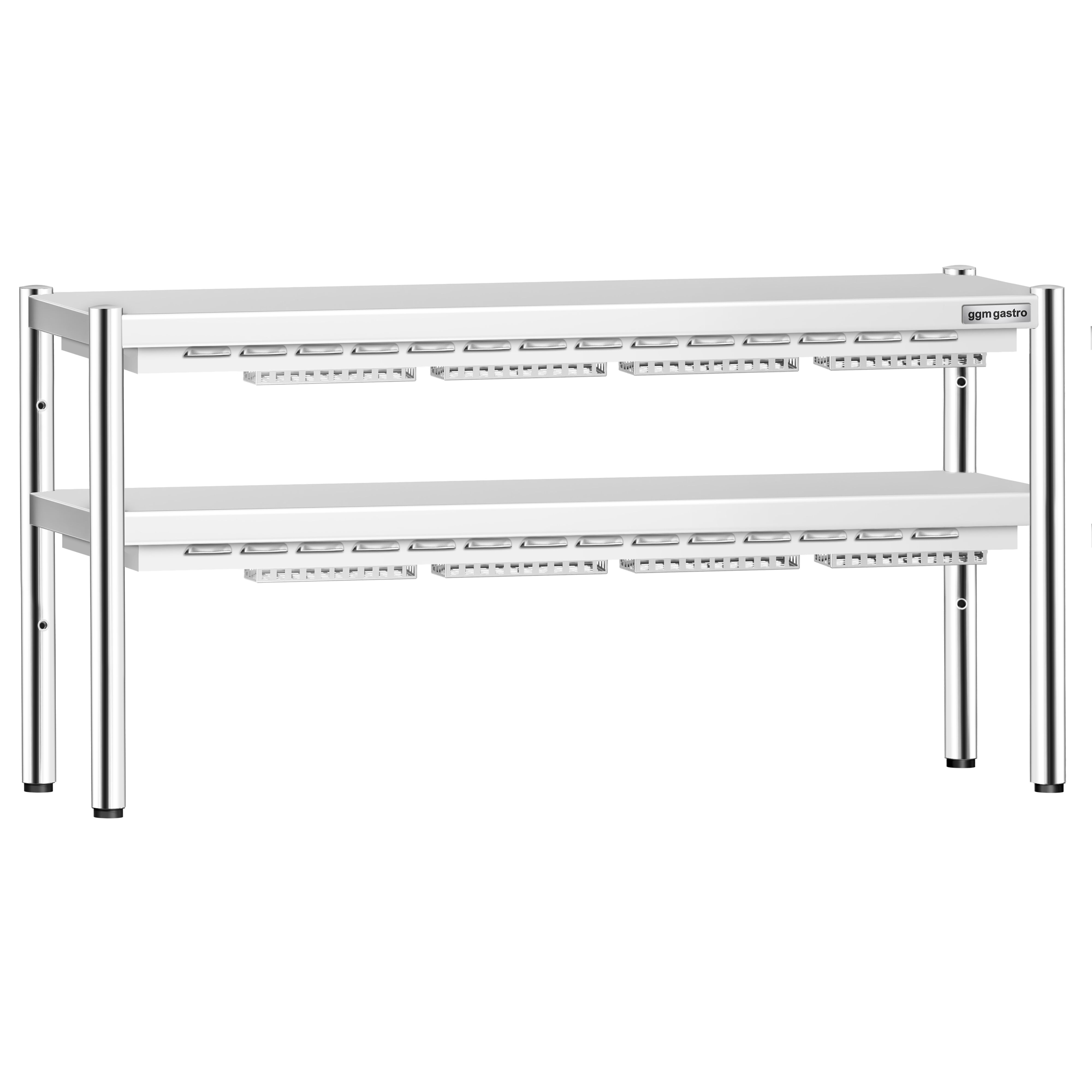 Pont chauffant PREMIUM infrarouge à résistance(s) céramique(s) - 1600x370mm - 1,4kW - 2 étages chauffants - réglable en hauteur